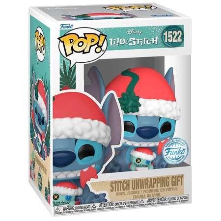 Фигурка Funko Stitch Unwrapping Gift