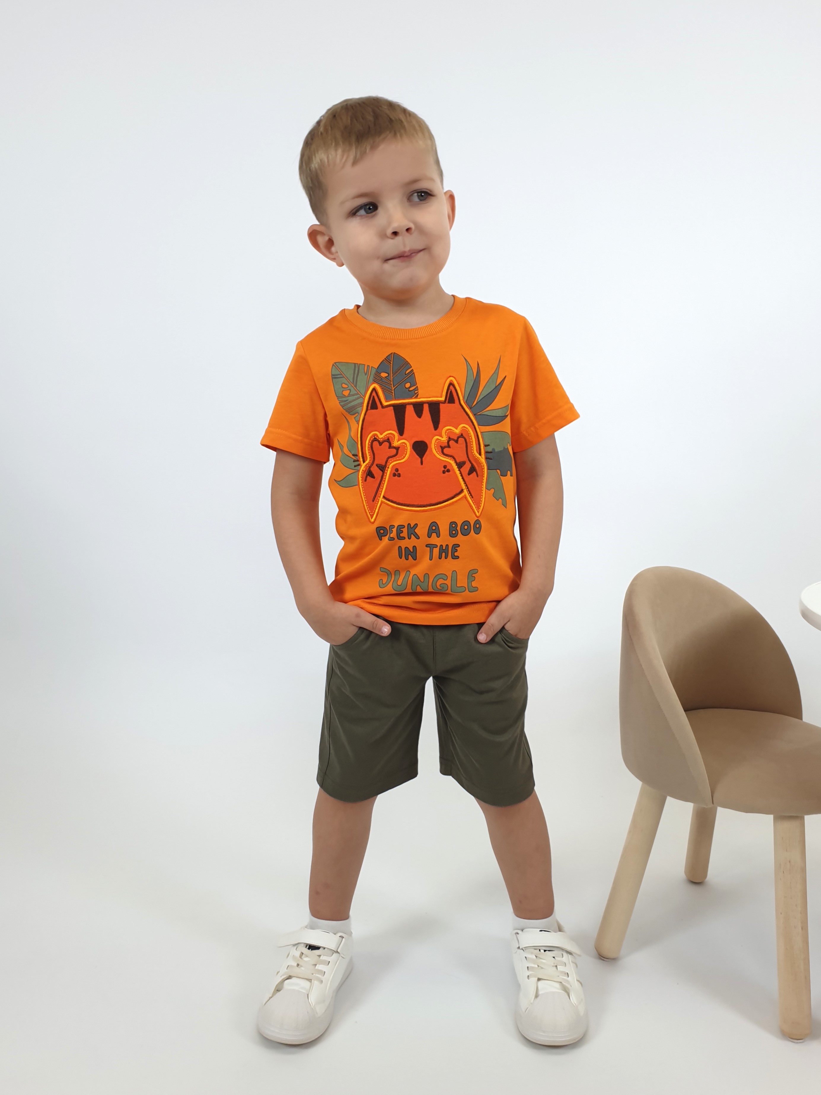 Футболка и шорты Luneva 01-121-4. - фото 1