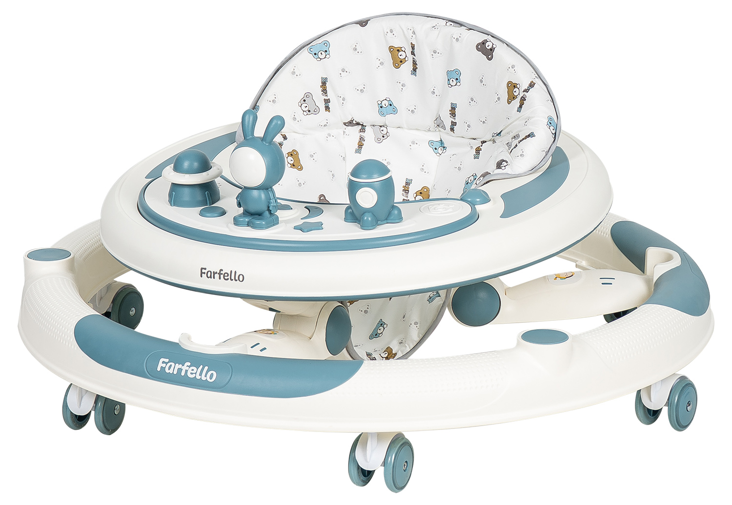 Ходунки Farfello A2 синий - фото 8