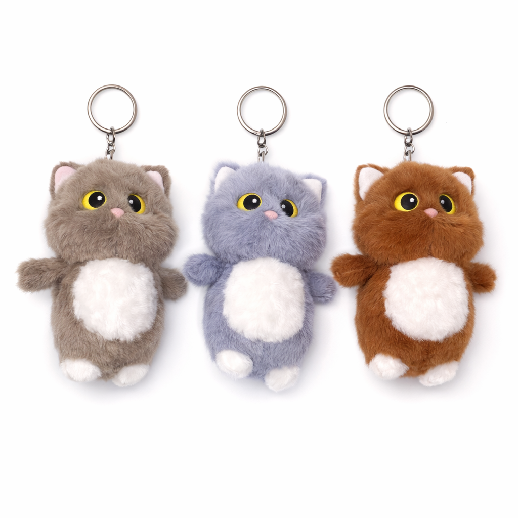 Изображение товара Брелок Мастер Пузатый котик декоративный 15 см