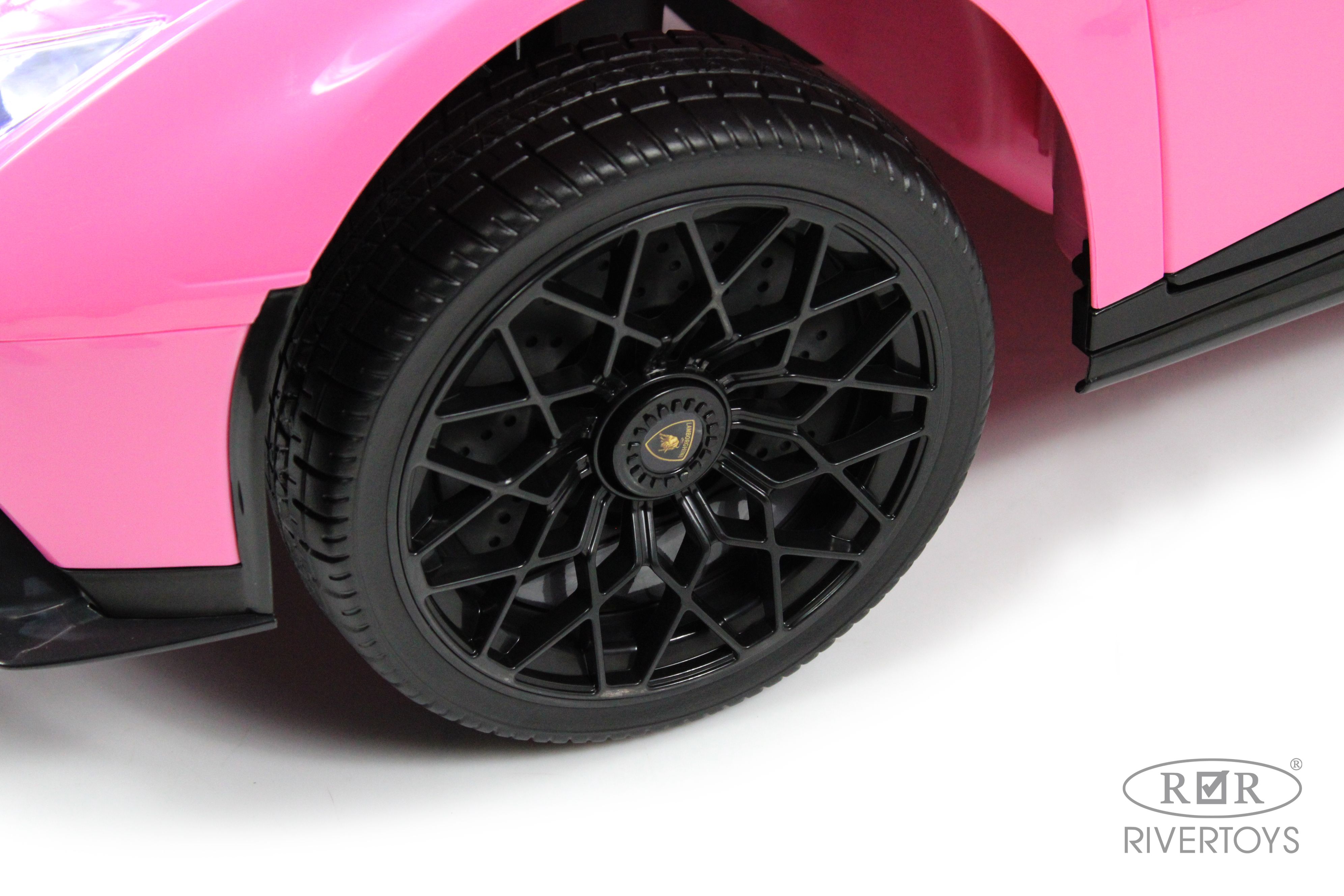 Электромобиль RIVERTOYS Lamborghini E888EE-PINK С пультом ДУ - фото 13
