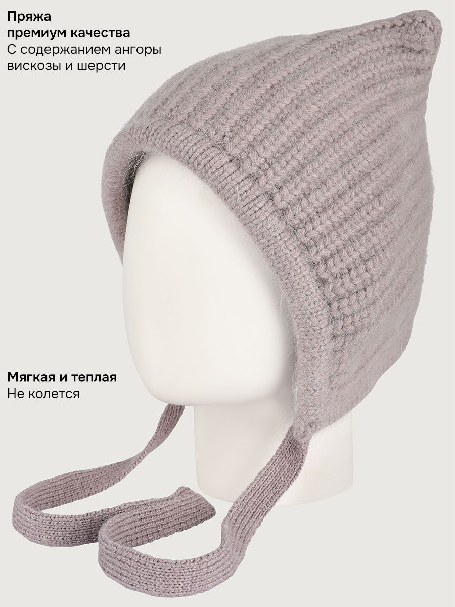 Шапка NIKASTYLE 11з16225 какао - фото 6