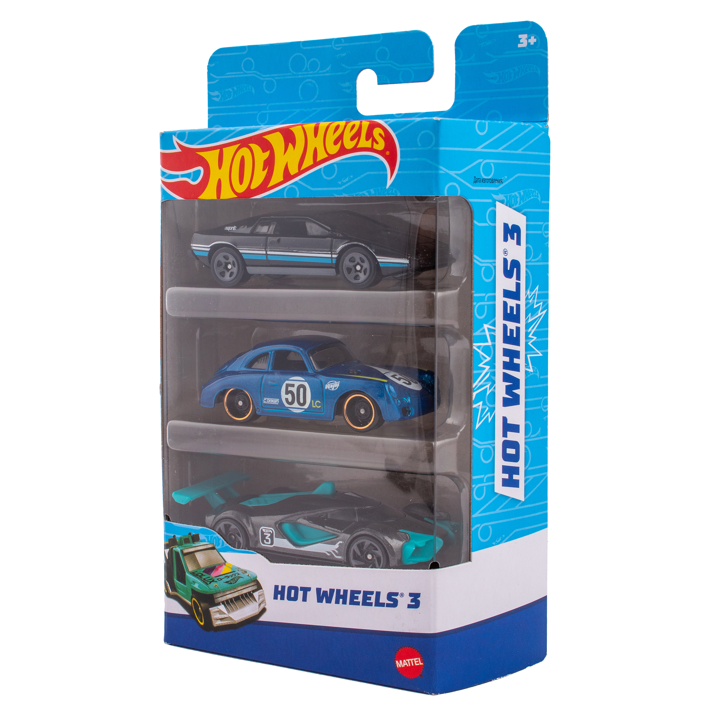 Игровой набор Hot Wheels машинки коллекционные 3 шт K5904_3 - фото 4