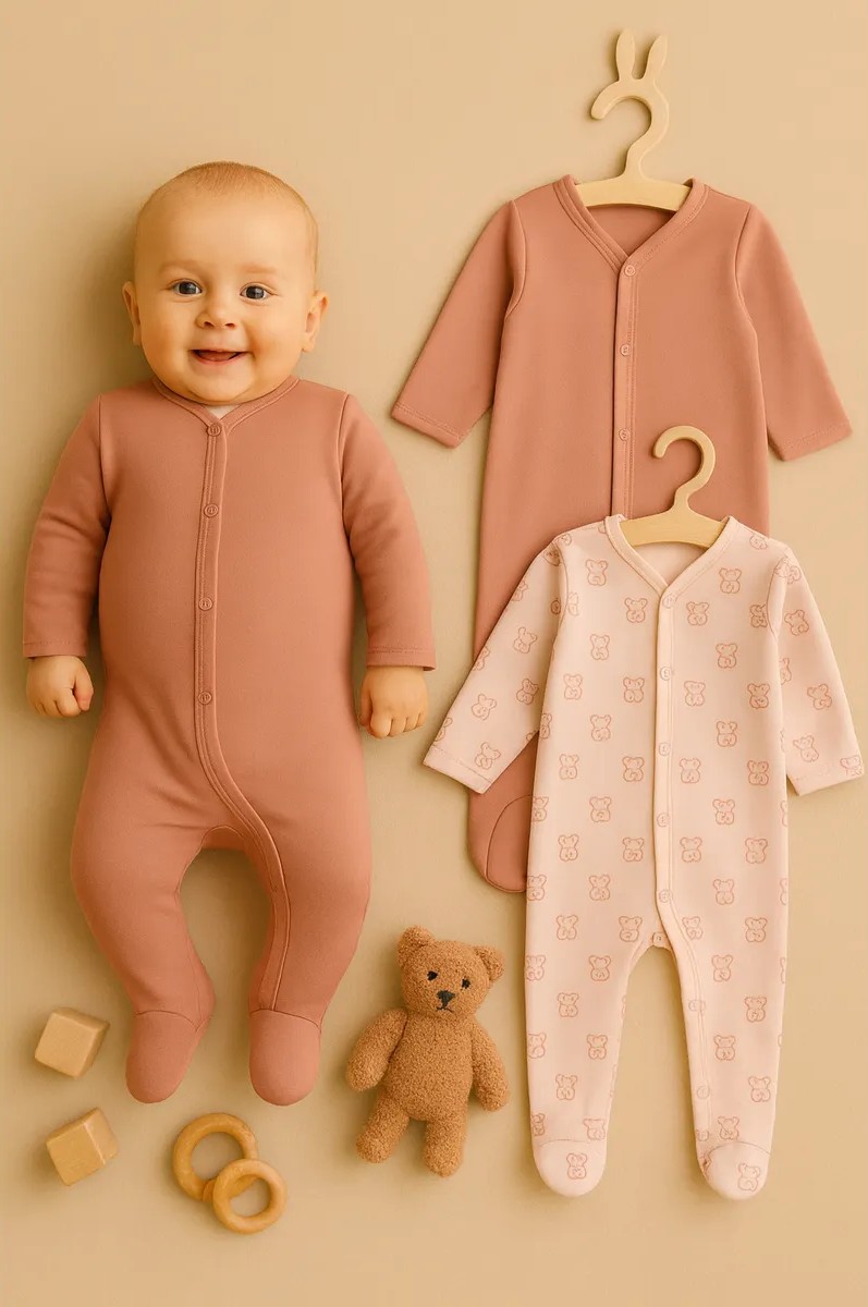 Изображение товара Комбинезон 2 шт Mark Formelle для новорожденных