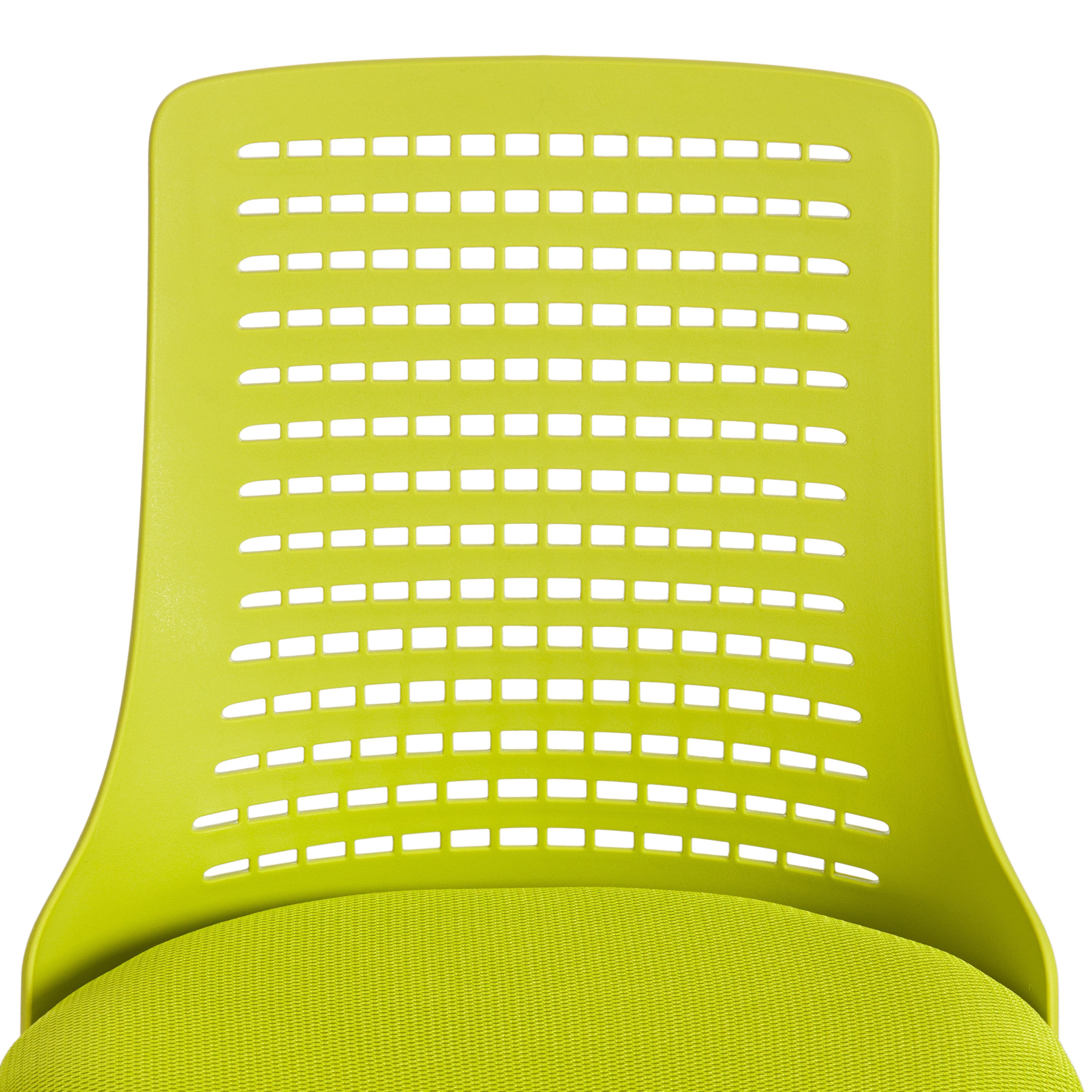 Компьютерное кресло TETCHAIR Kiddy ткань салатовый - фото 13