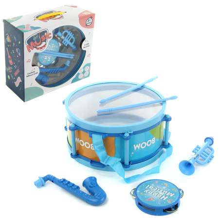 Игрушка музыкальная Veld Co труба, бубен, барабаны, синтезатор