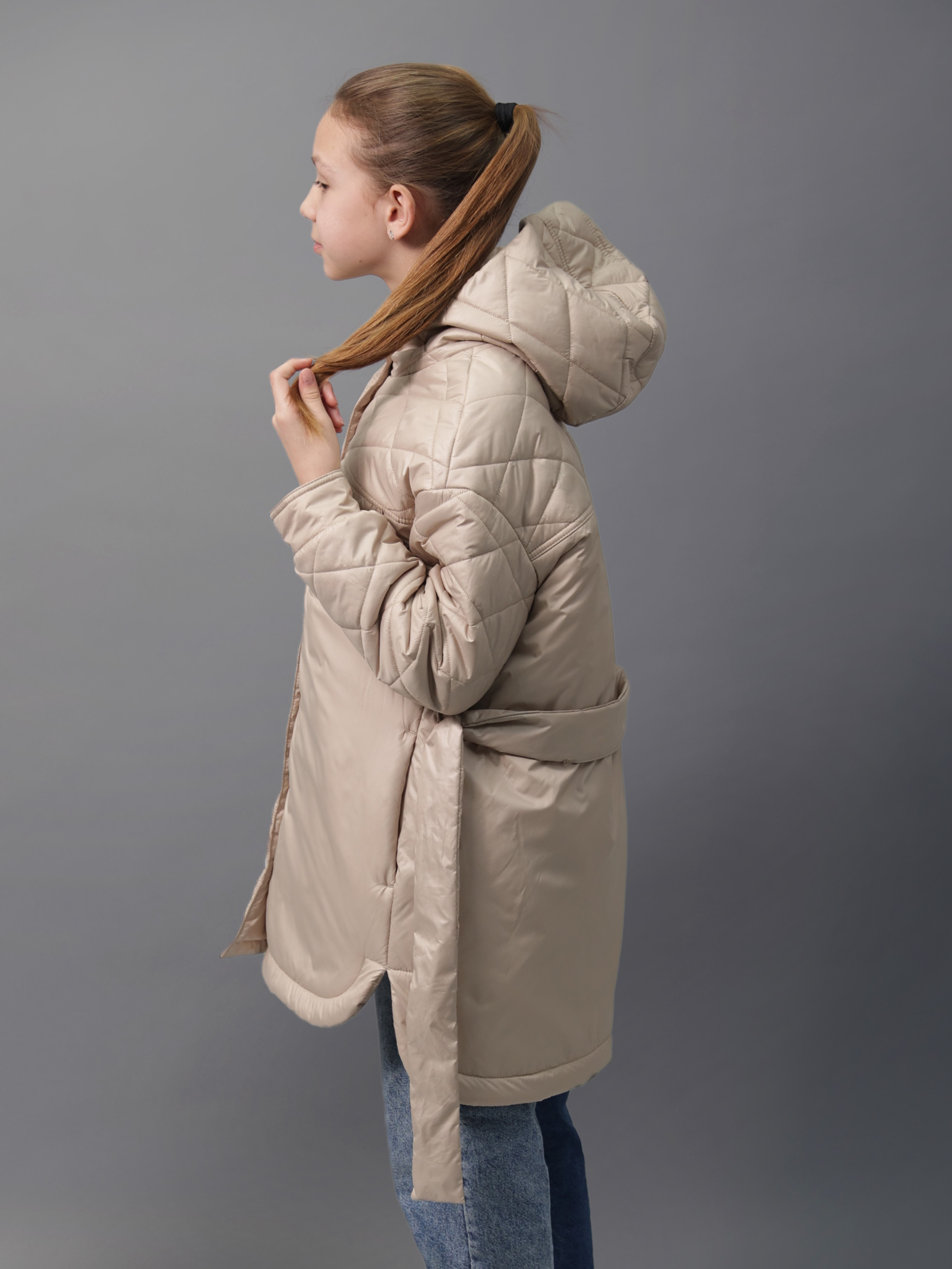 Куртка Аврора 973-Д/бежевый - фото 2