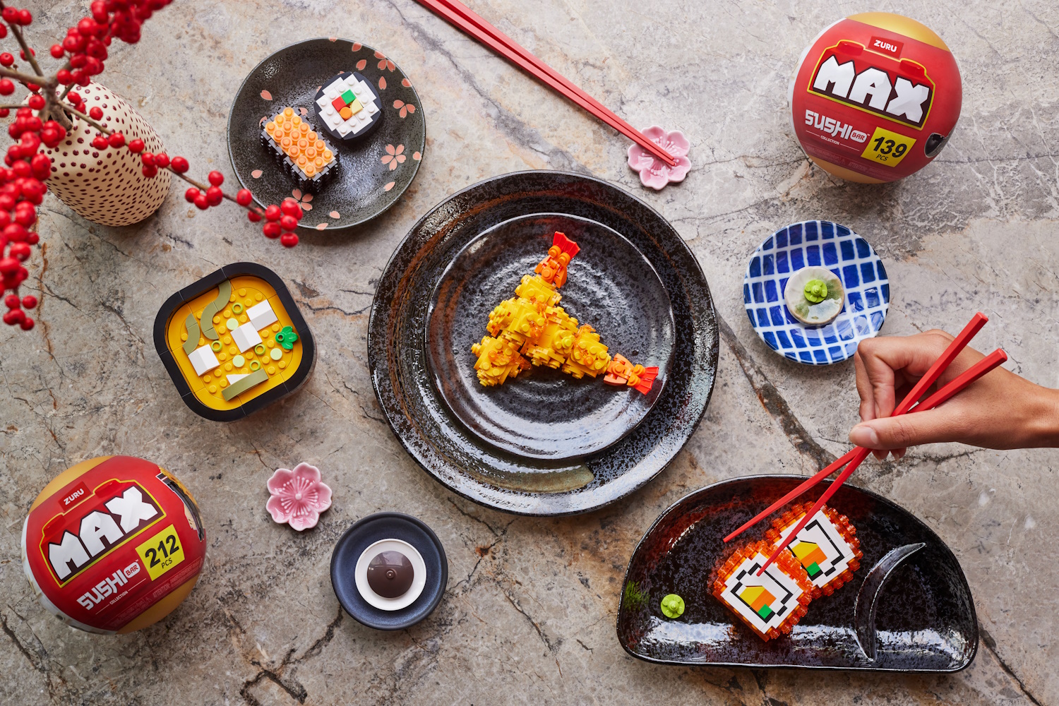Конструктор Zuru Max Max Sushi Серия 1 - фото 11