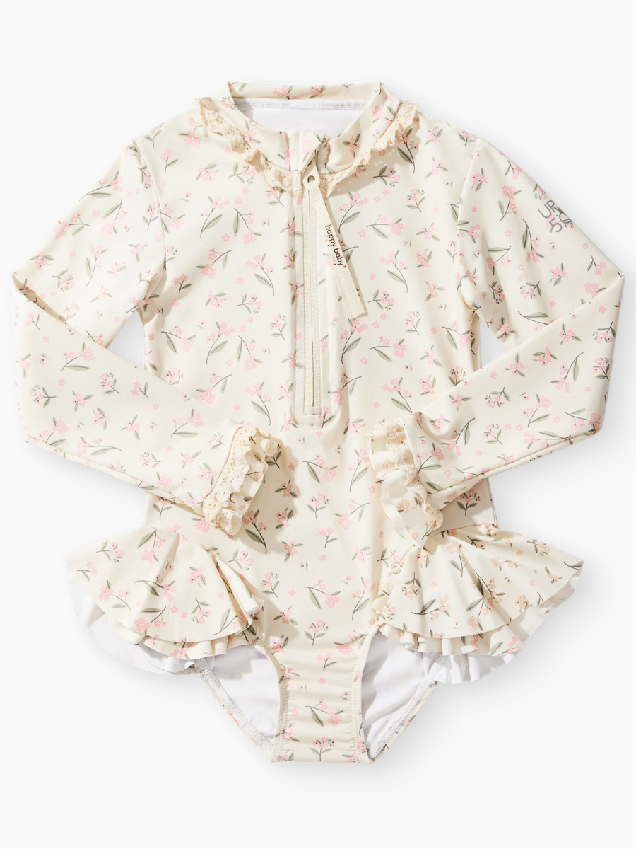 Купальник Happy Baby 50705-1_pink flower - фото 4