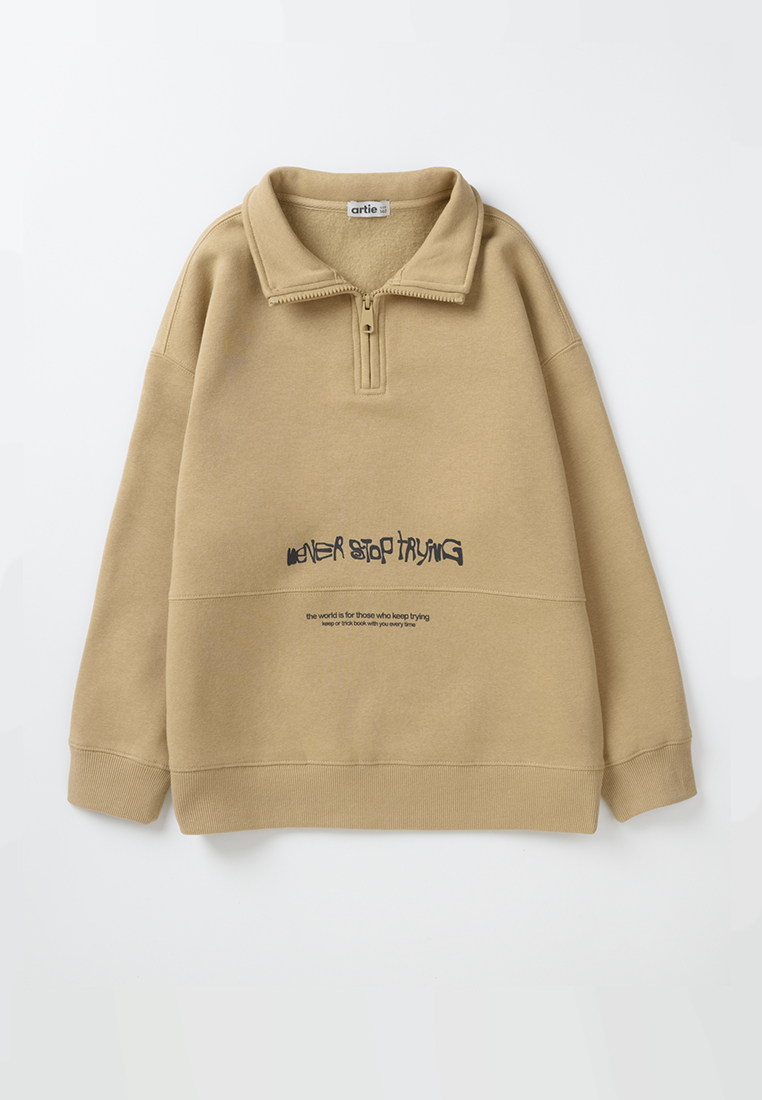 Толстовка artie W25K03T-1354M/Коричневый - фото 7