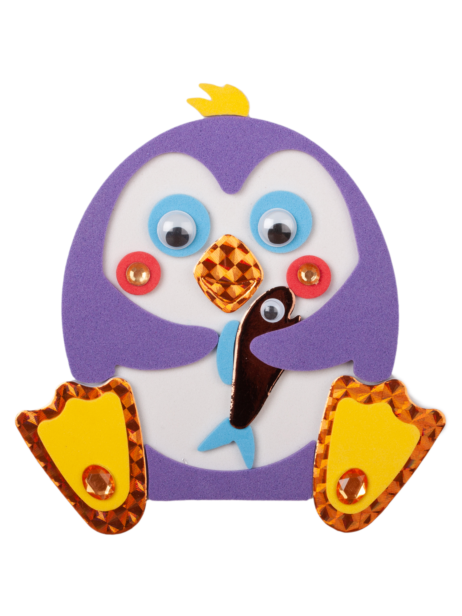 Набор для творчества Дрофа-Медиа аппликация Пингвин Сова - фото 7