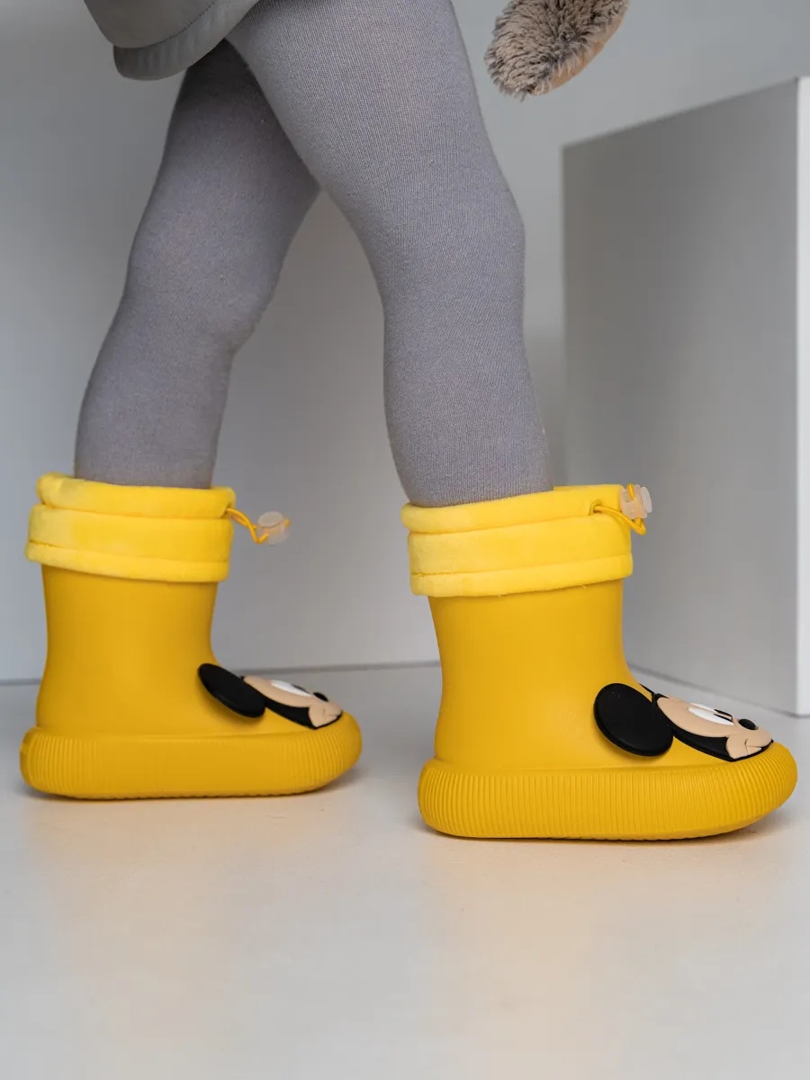 Резиновые сапоги ТопТошкин 014-микки-желт - фото 15