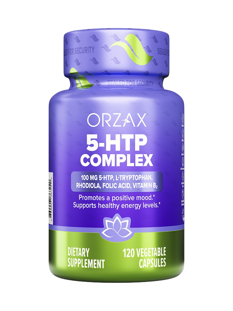 5-HTP с триптофаном ORZAX 5-HTP Complex 120 капсул - фото 1