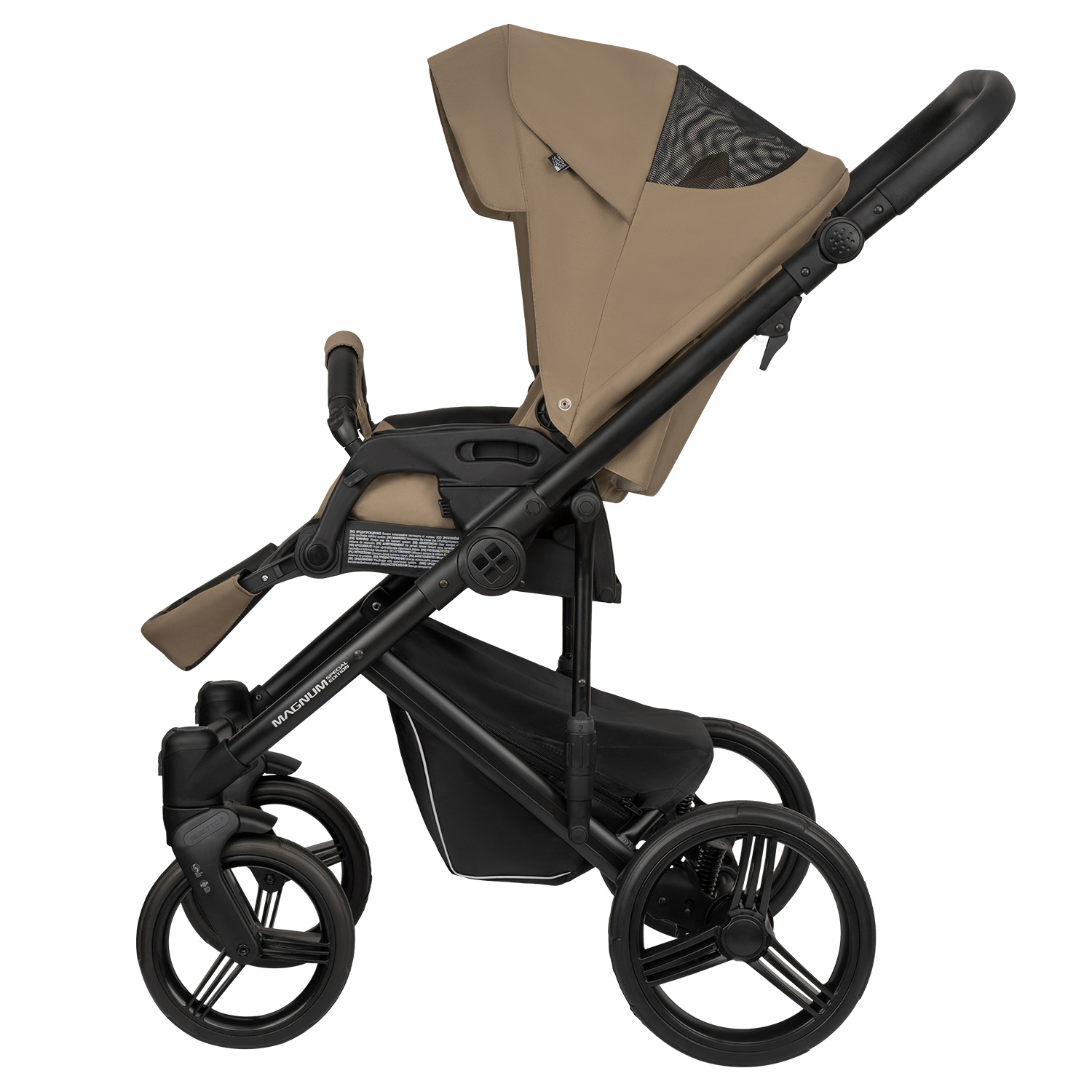 Коляска 2в1 Bebetto Magnum Light SE бежевый - фото 10
