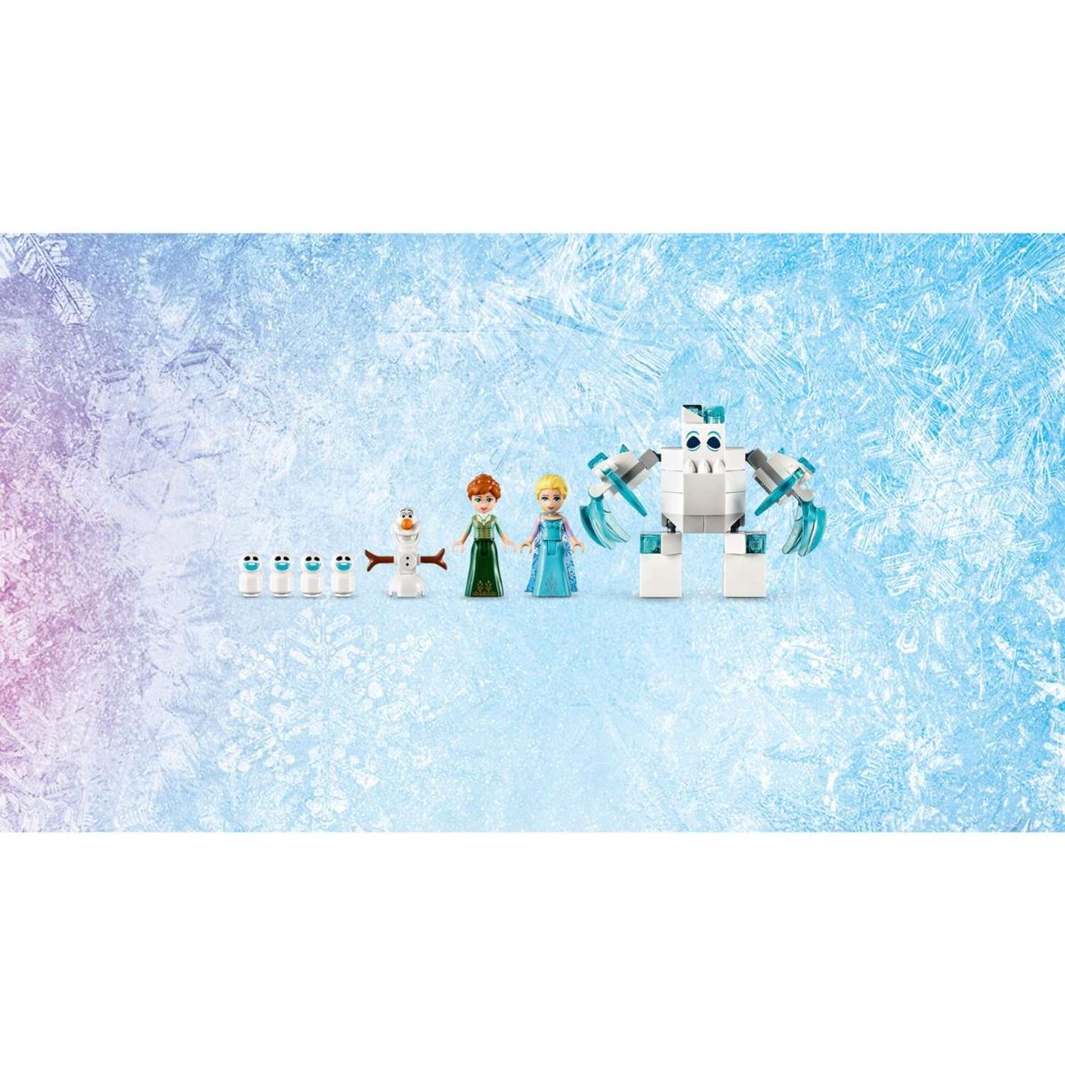 Конструктор LEGO Disney Princess Волшебный ледяной замок Эльзы блочный - фото 4