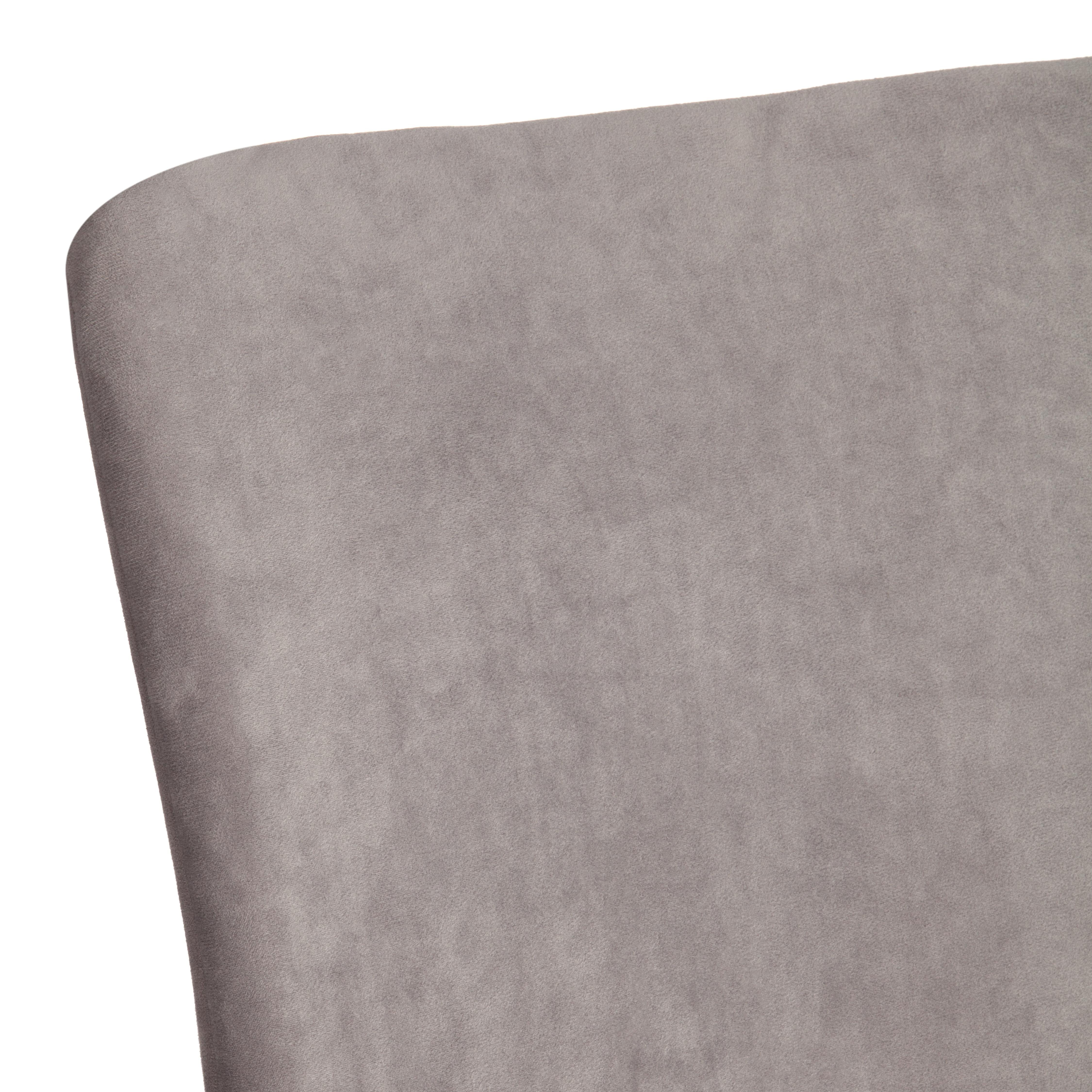 Стул TETCHAIR La Rousse велюр, серый - фото 20