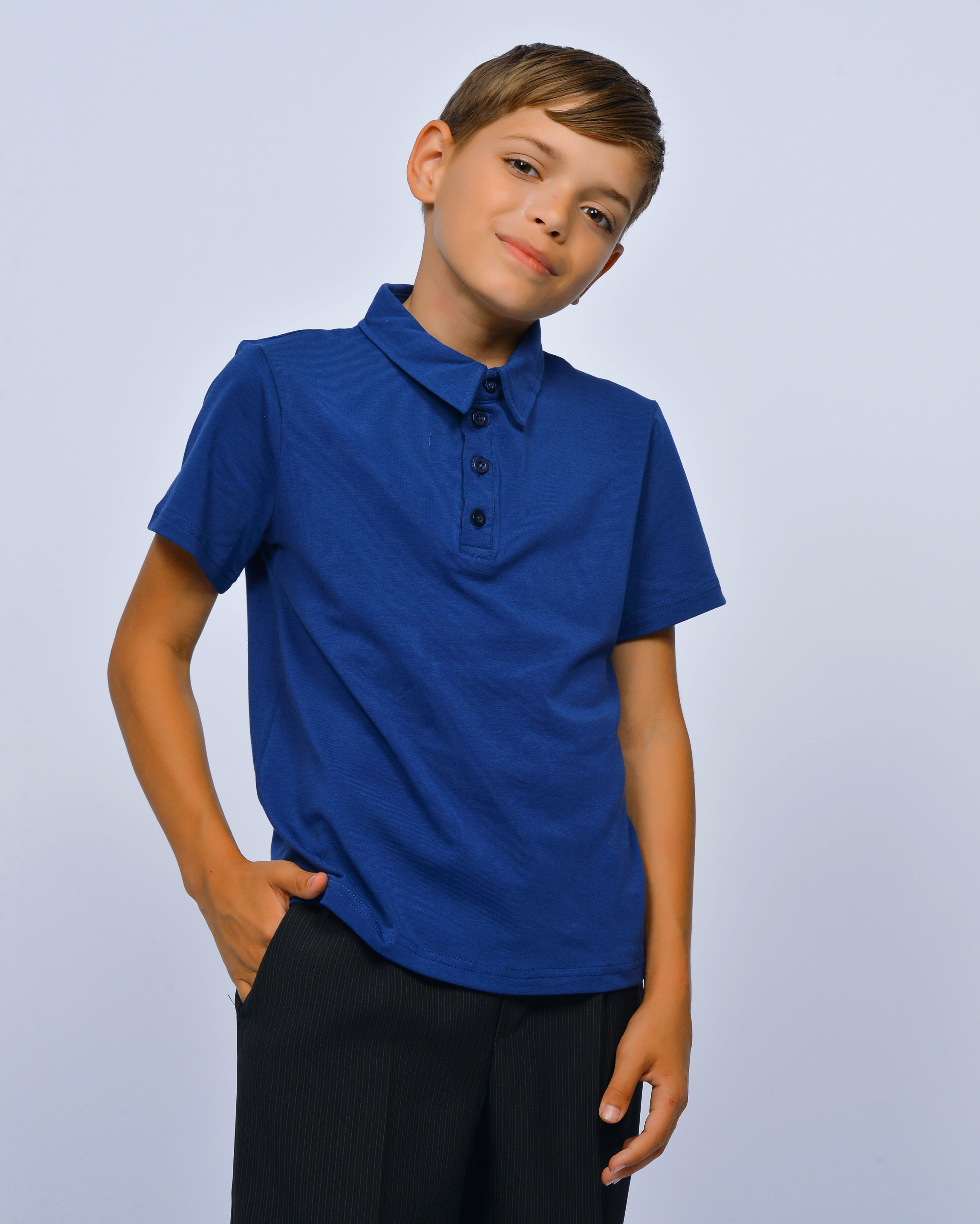 Поло Lets Go 62308_т.синий - фото 9