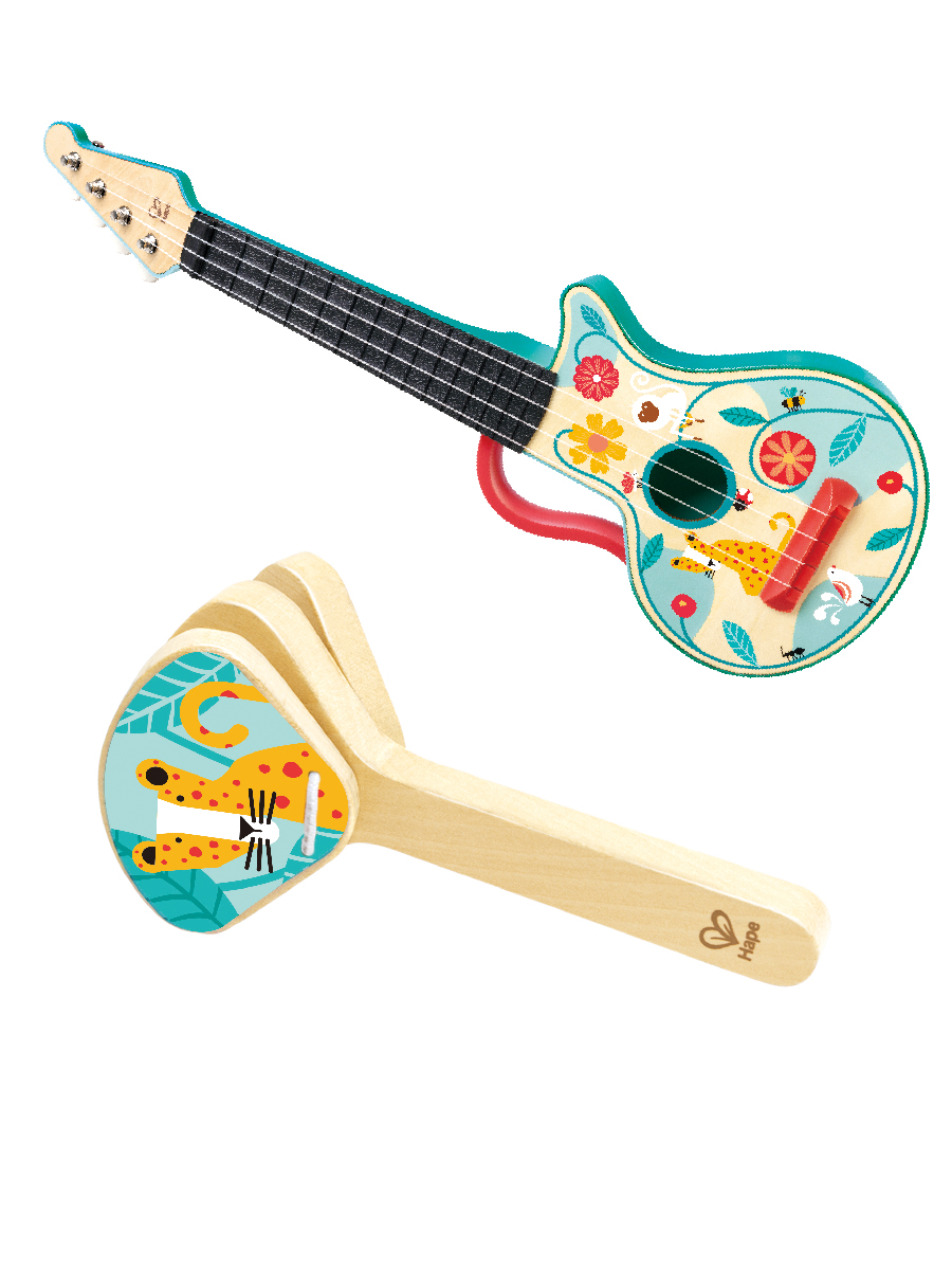 Игрушка музыкальная Hape гитара - фото 6