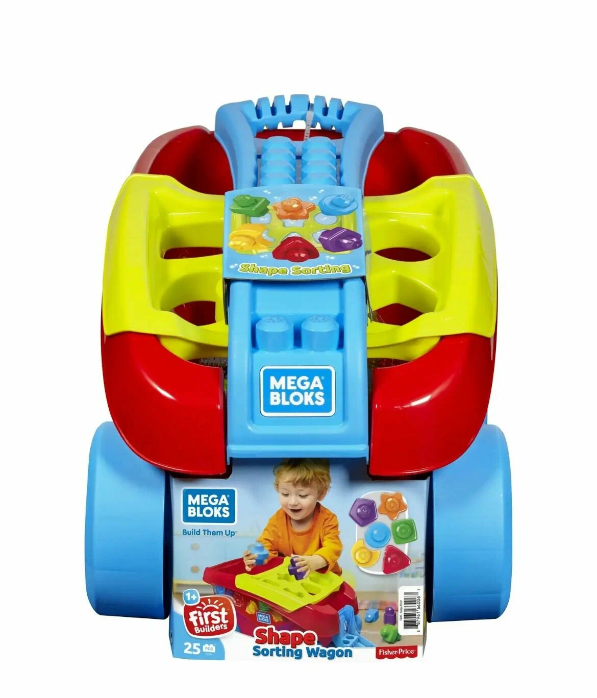 Конструктор Mega Bloks Тележка-сортер 25 дет. - фото 1