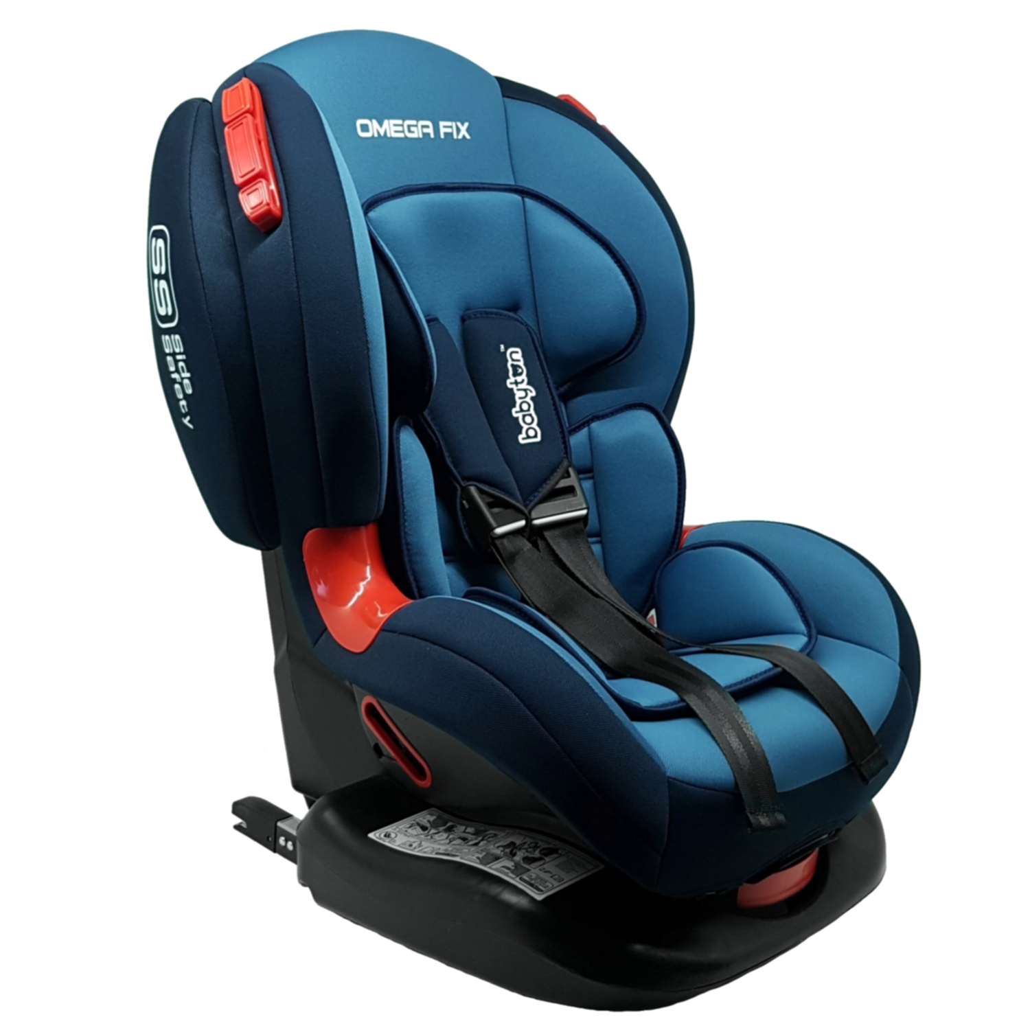 Автокресло Babyton Omega Fix Ocean Isofix 1/2 (9-25 кг) - фото 14