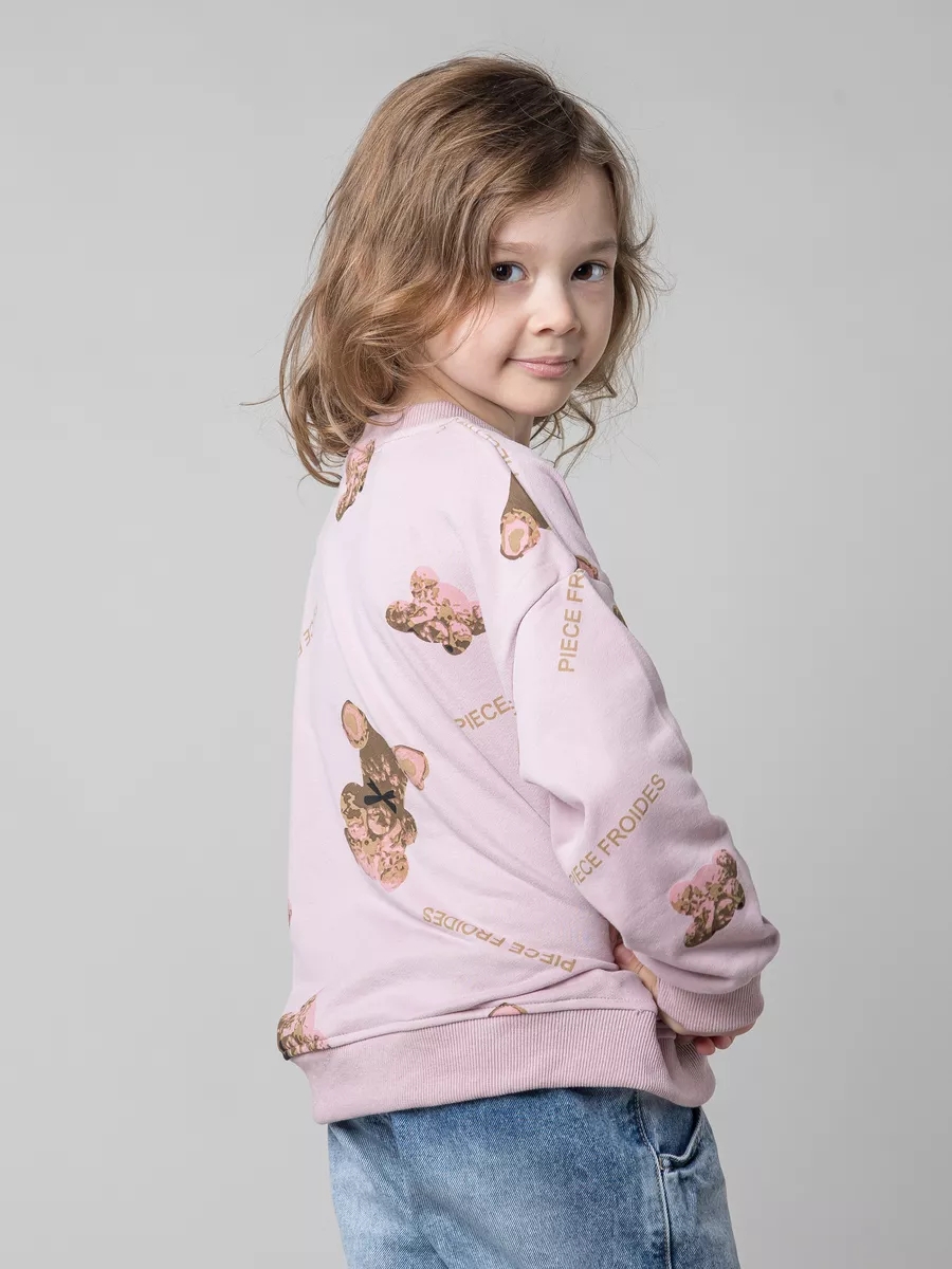 Джемпер LAGODOMEE джмп/пудра/667 - фото 4