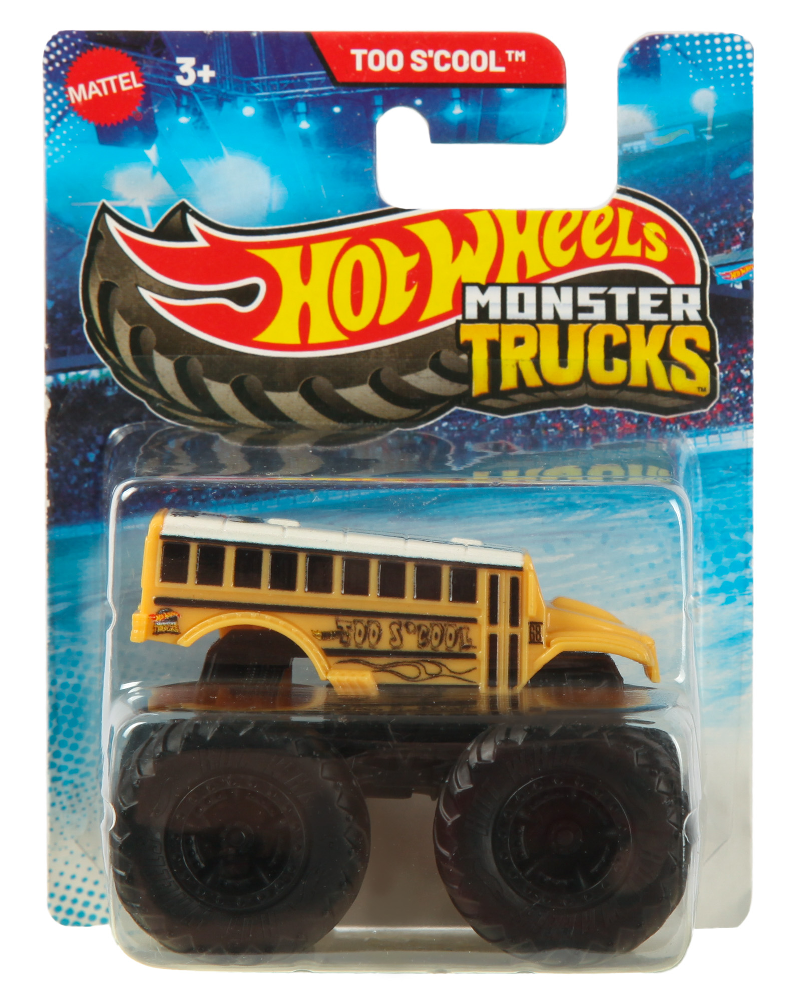 Монстр-трак Hot Wheels Monster Truck 1:64 HFB96/HJG38 - фото 7