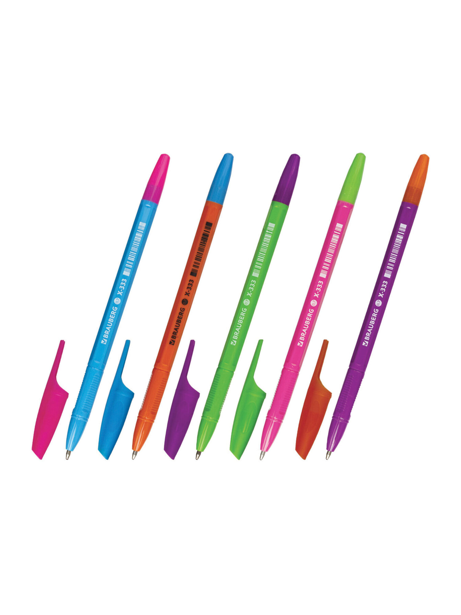 Ручка шариковая Brauberg 50 шт. - фото 7