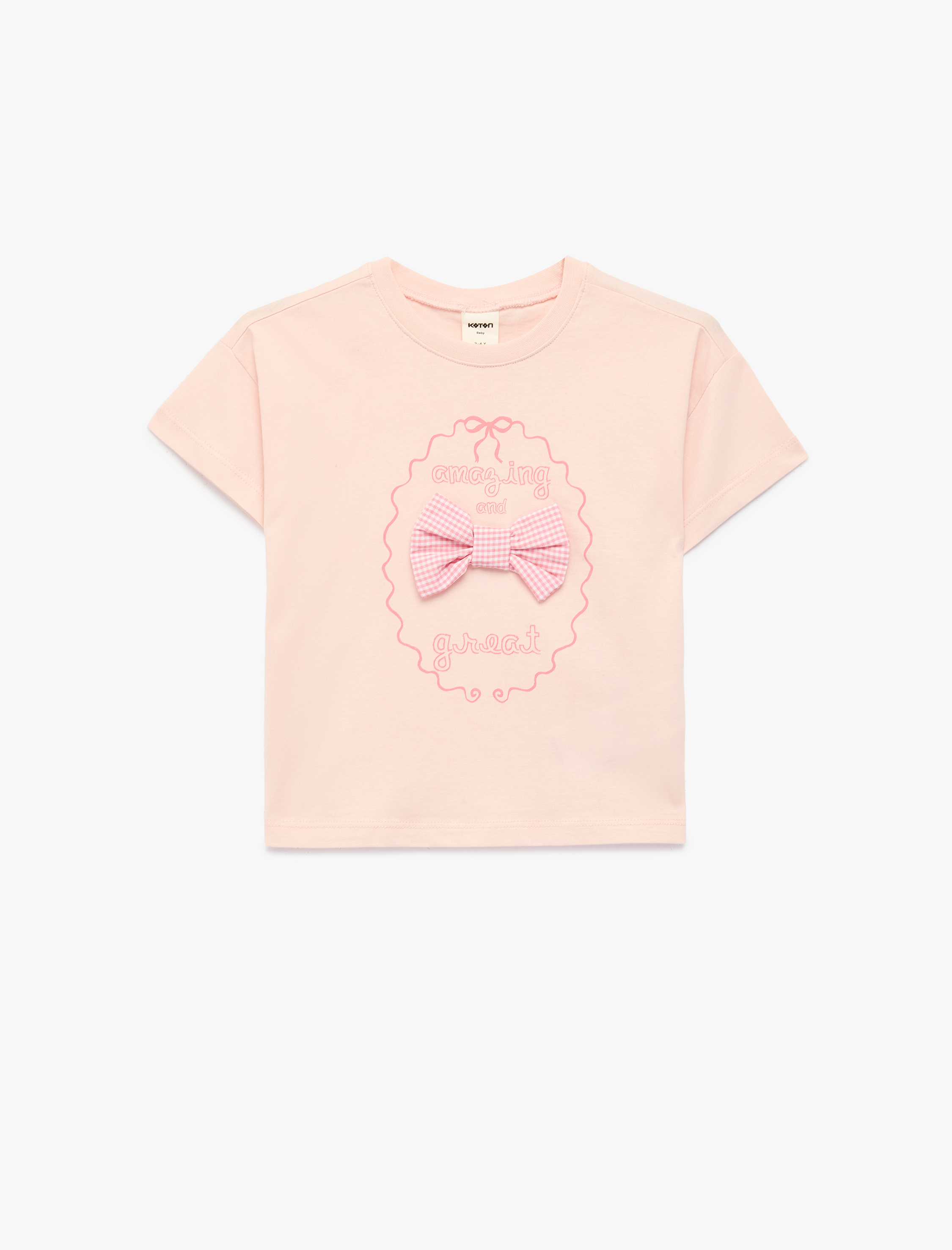 Футболка KOTON 6SMG10019AK274 - фото 1