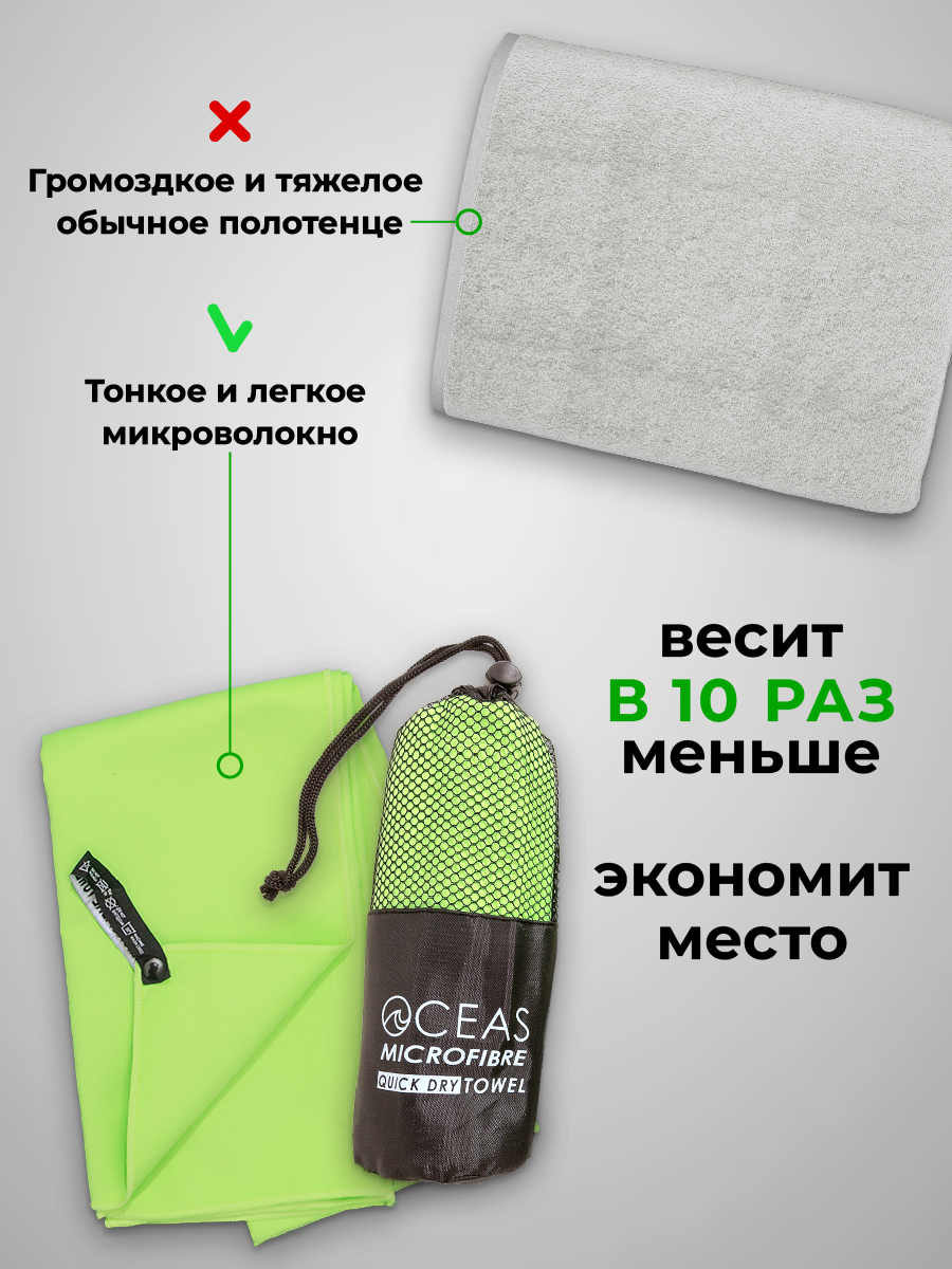 Полотенце OCEAS 50 x 120 см - фото 9