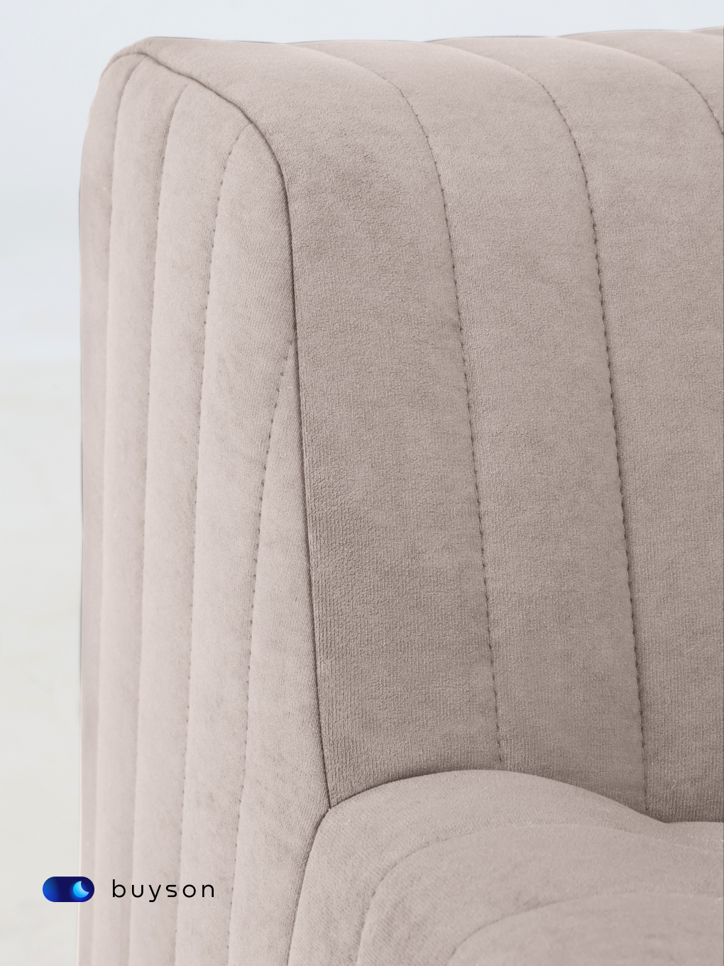 Кресло buyson БайСофт бежевый - фото 5