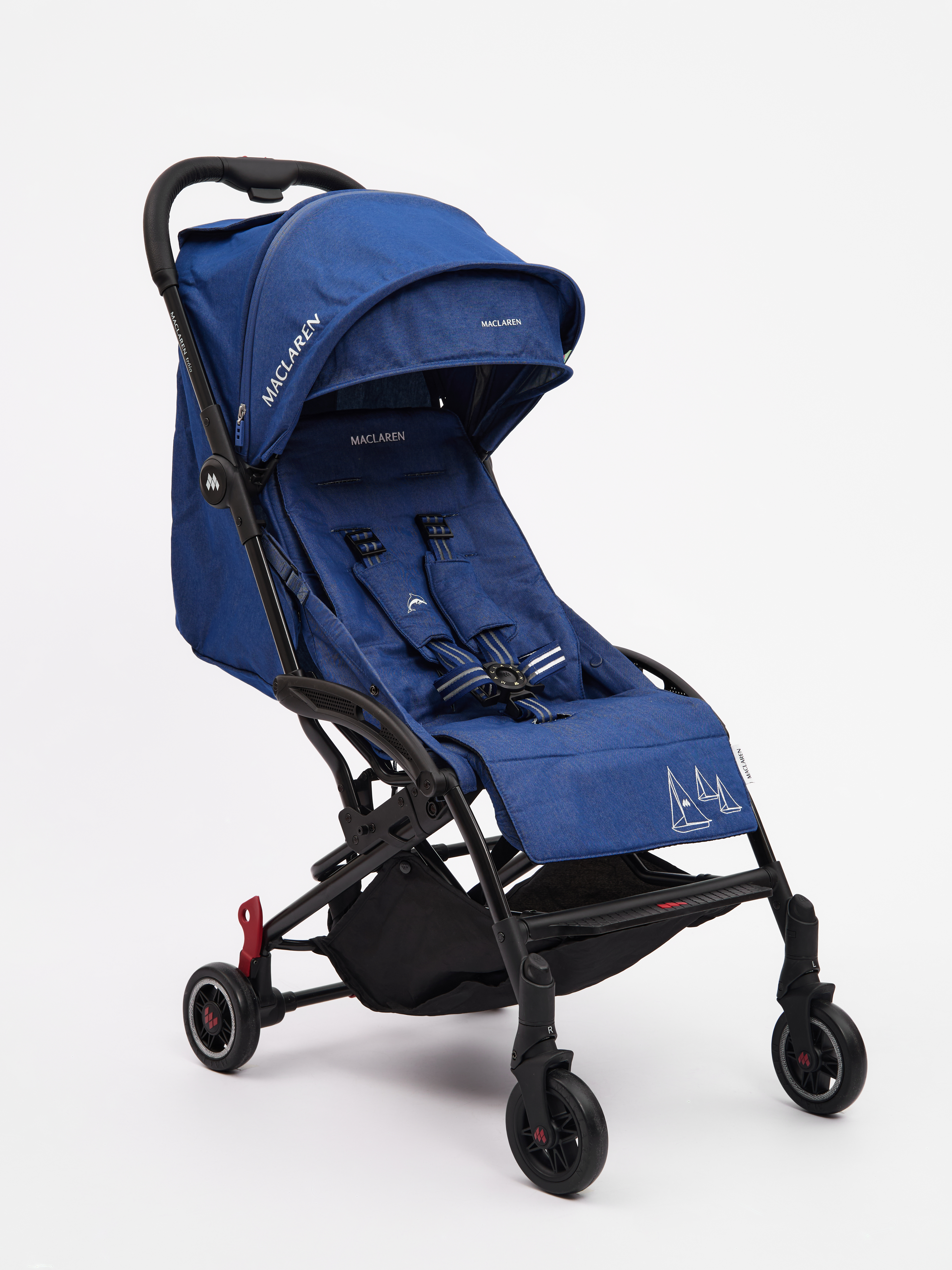 Коляска прогулочная Maclaren Troia Light Denim - фото 9