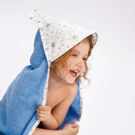 Полотенце Amarobaby Cute Love Звездопад Серый
