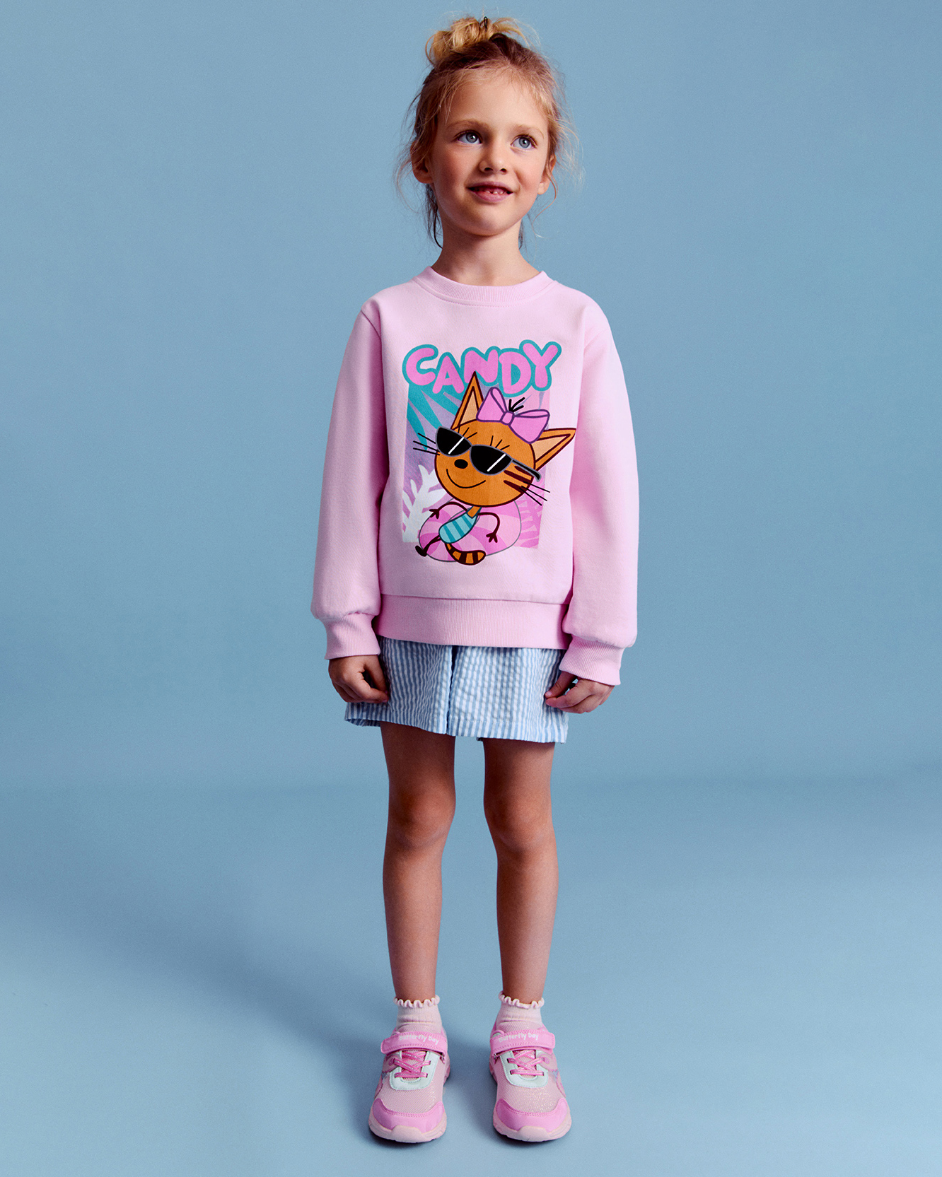 Свитшот Три кота S26LC3ZG 09394kgJJ - фото 6