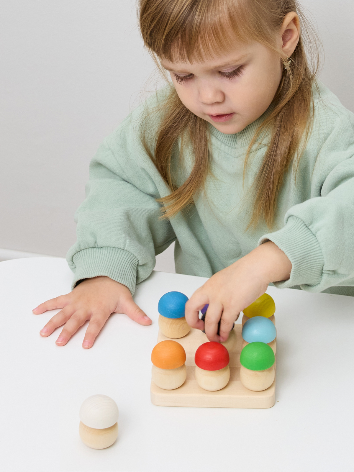 Развивающая игра Ulanik Грибная поляна 9шт - фото 9