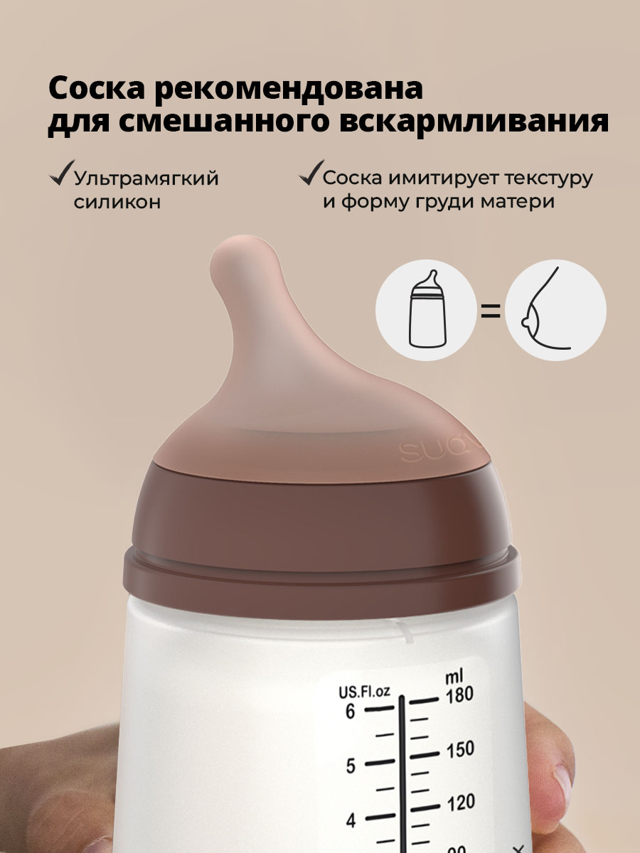 Бутылочка Suavinex 180 мл 1 шт. - фото 4