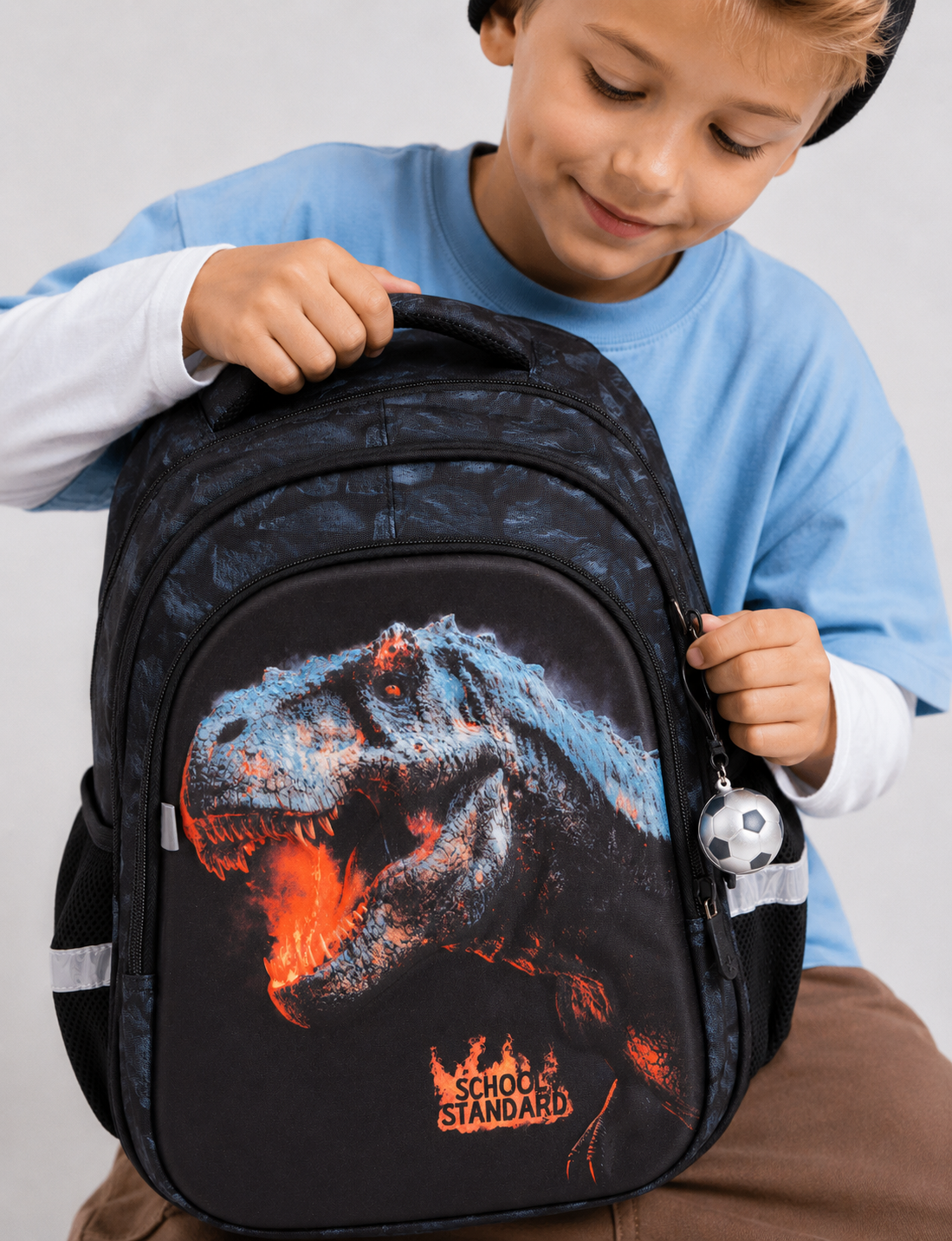 Рюкзак School Standard школьный для мальчика+брелок - фото 2