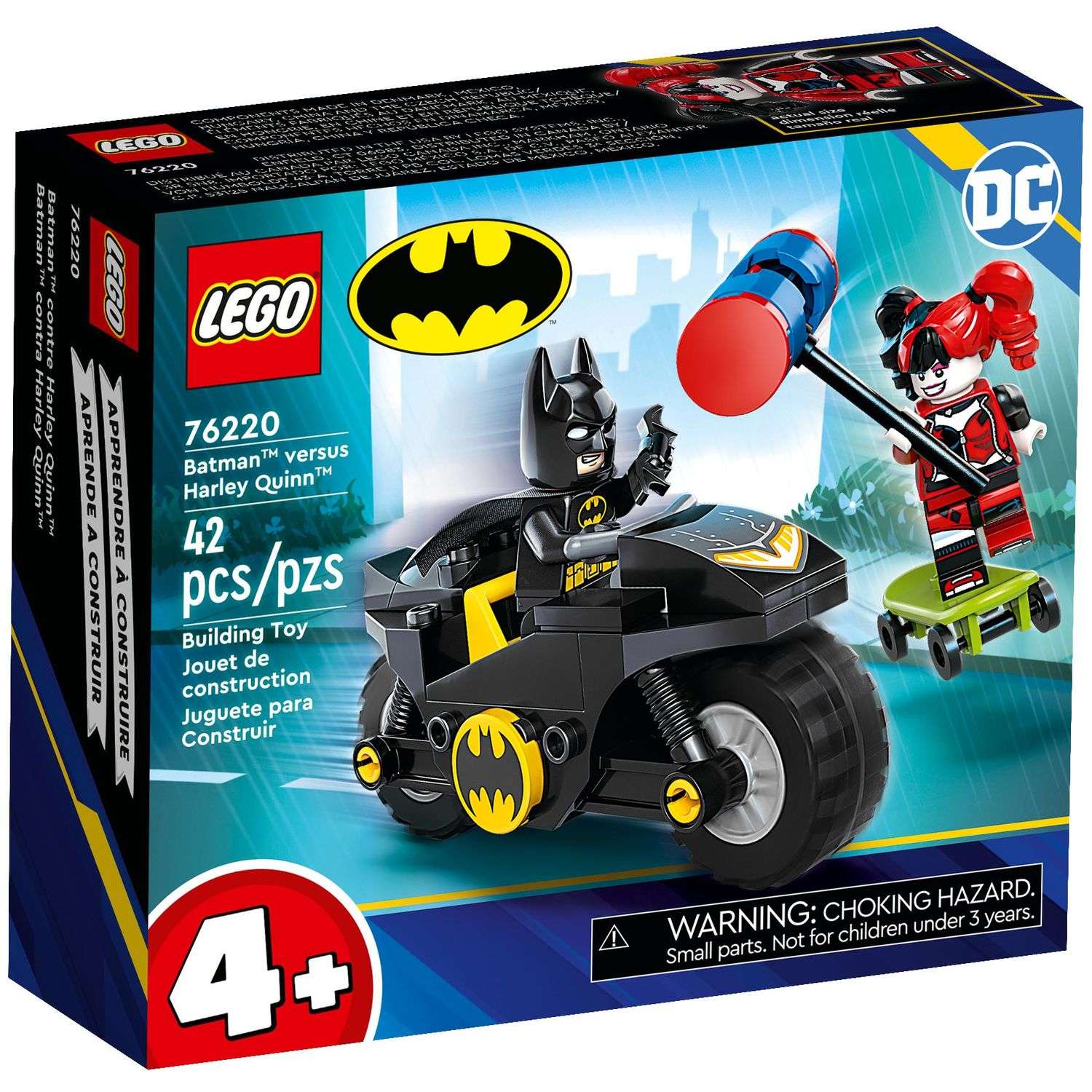 Конструктор LEGO Batman Movie Бэтмен против Харли Квинн блочный - фото 2