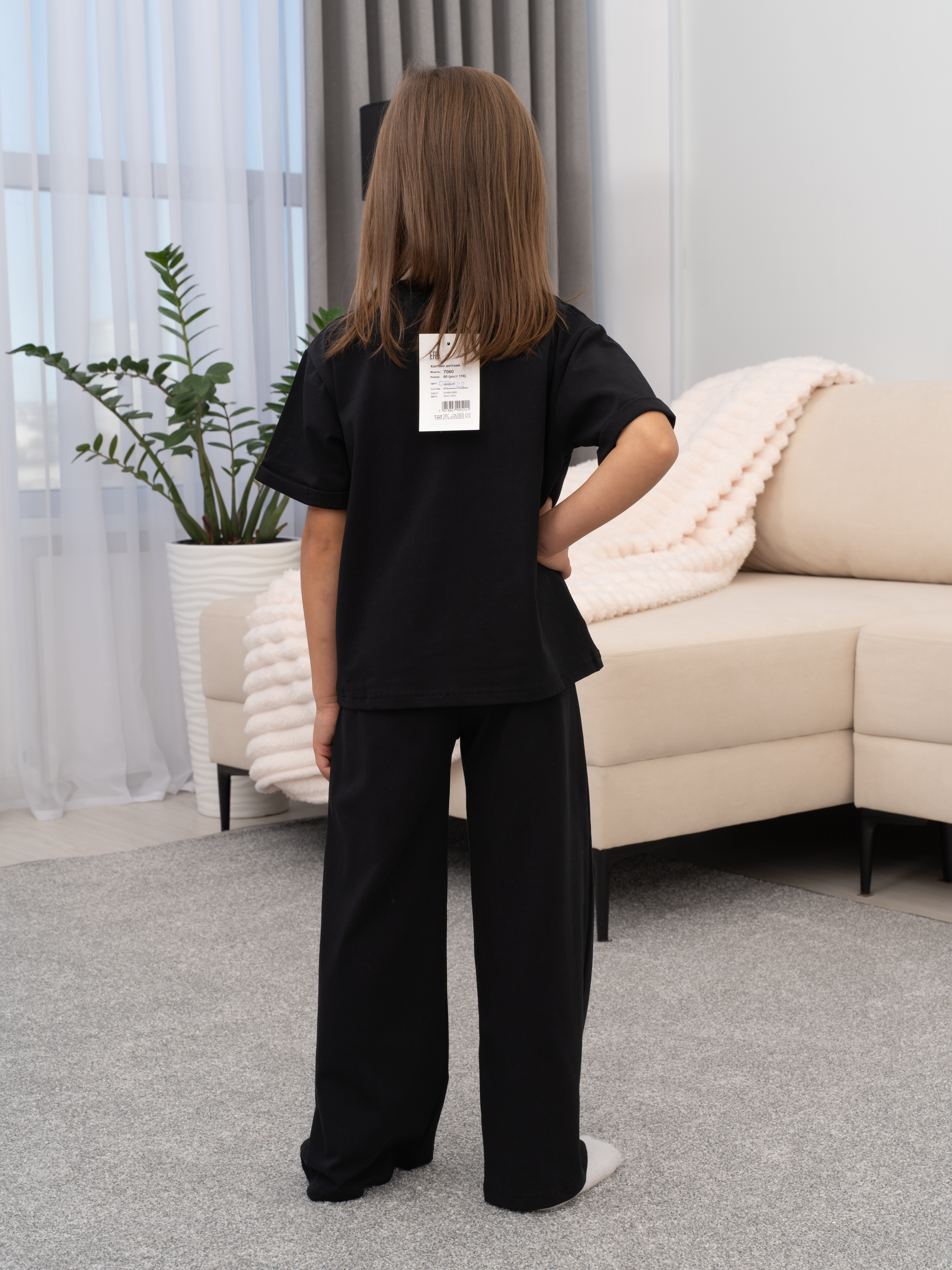 Футболка и брюки ULTRA 7060-Ул черный - фото 35