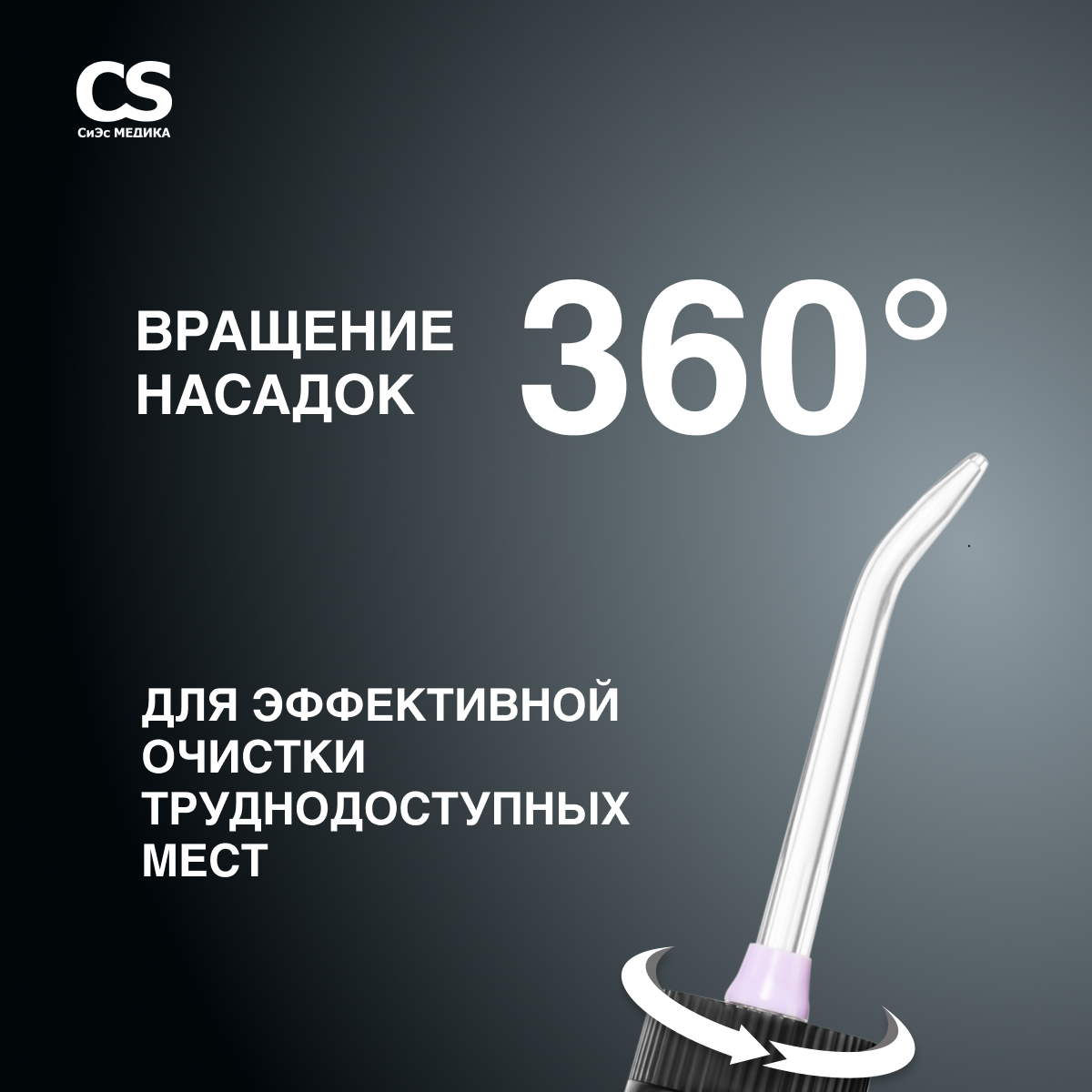 Ирригатор CS MEDICA импульсный - фото 5