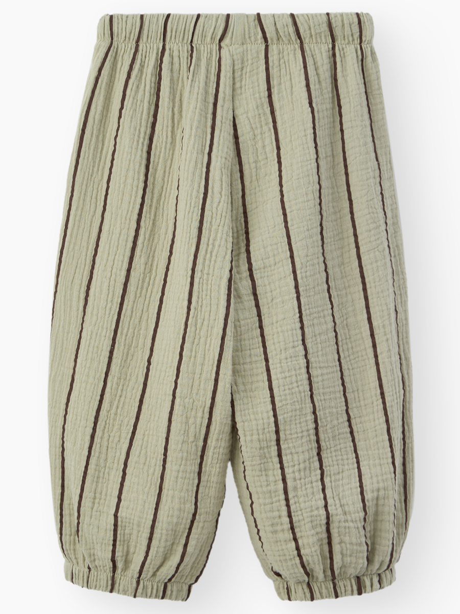 Брюки Happy Baby 88272_green with stripes - фото 14