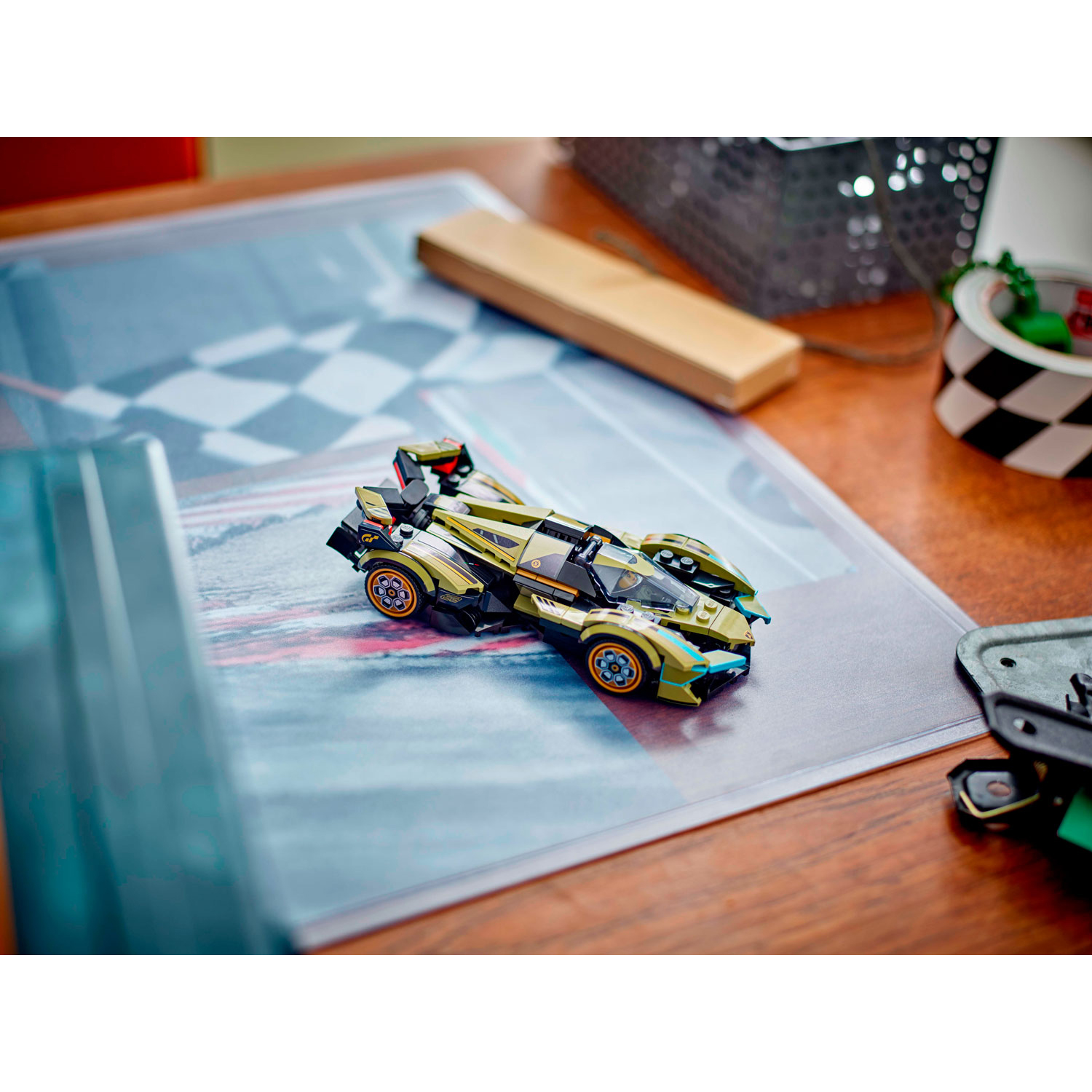 Конструктор LEGO Speed Champions Lamborghini V12 Vision GT 230 дет. - фото 9