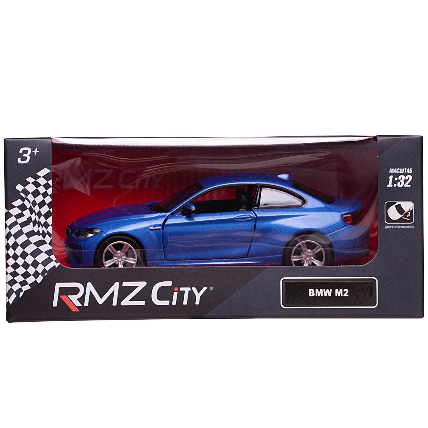 Автомобиль Uni-Fortune BMW 1:32 554034-BLU - фото 1