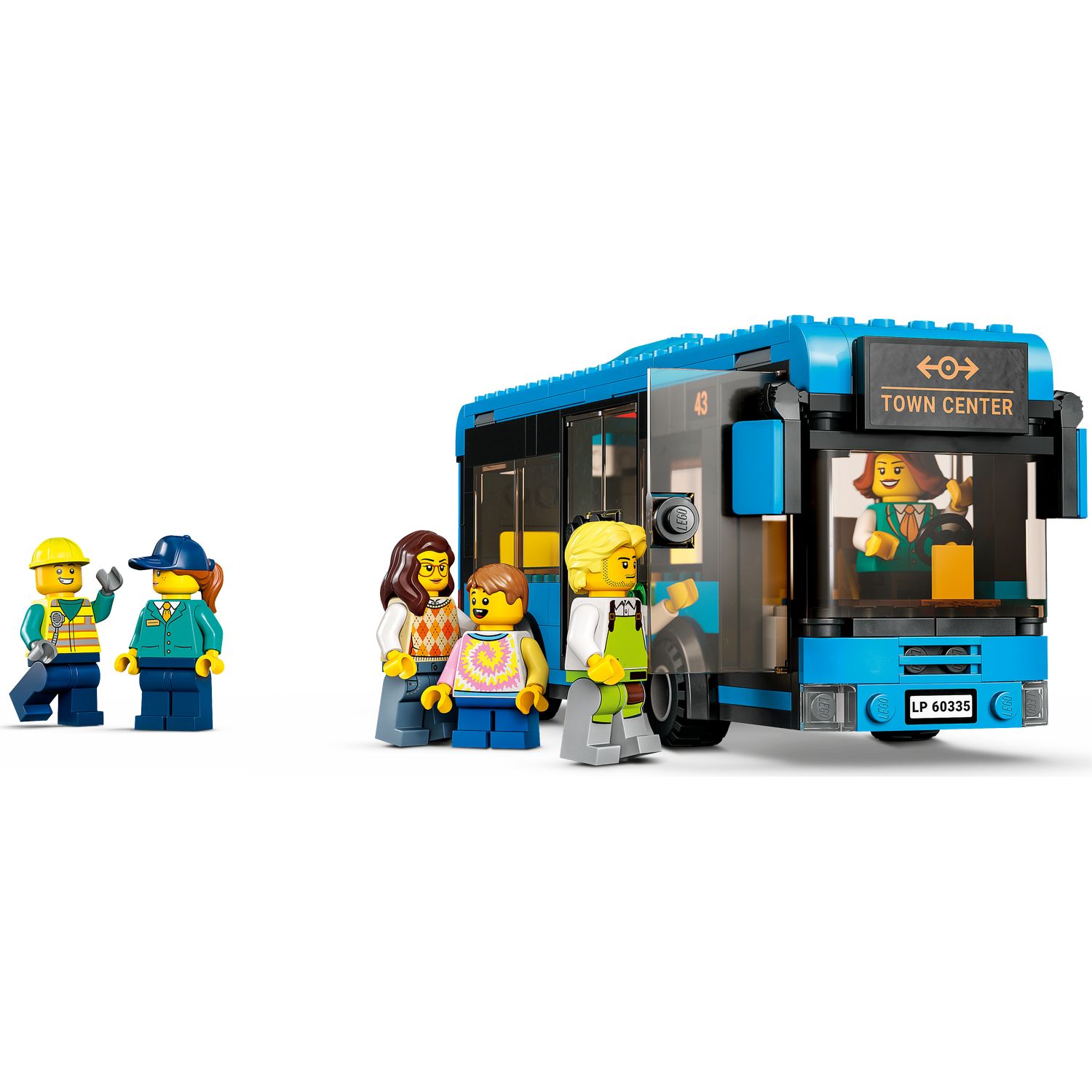 Конструктор LEGO City Железнодорожная станция блочный - фото 4