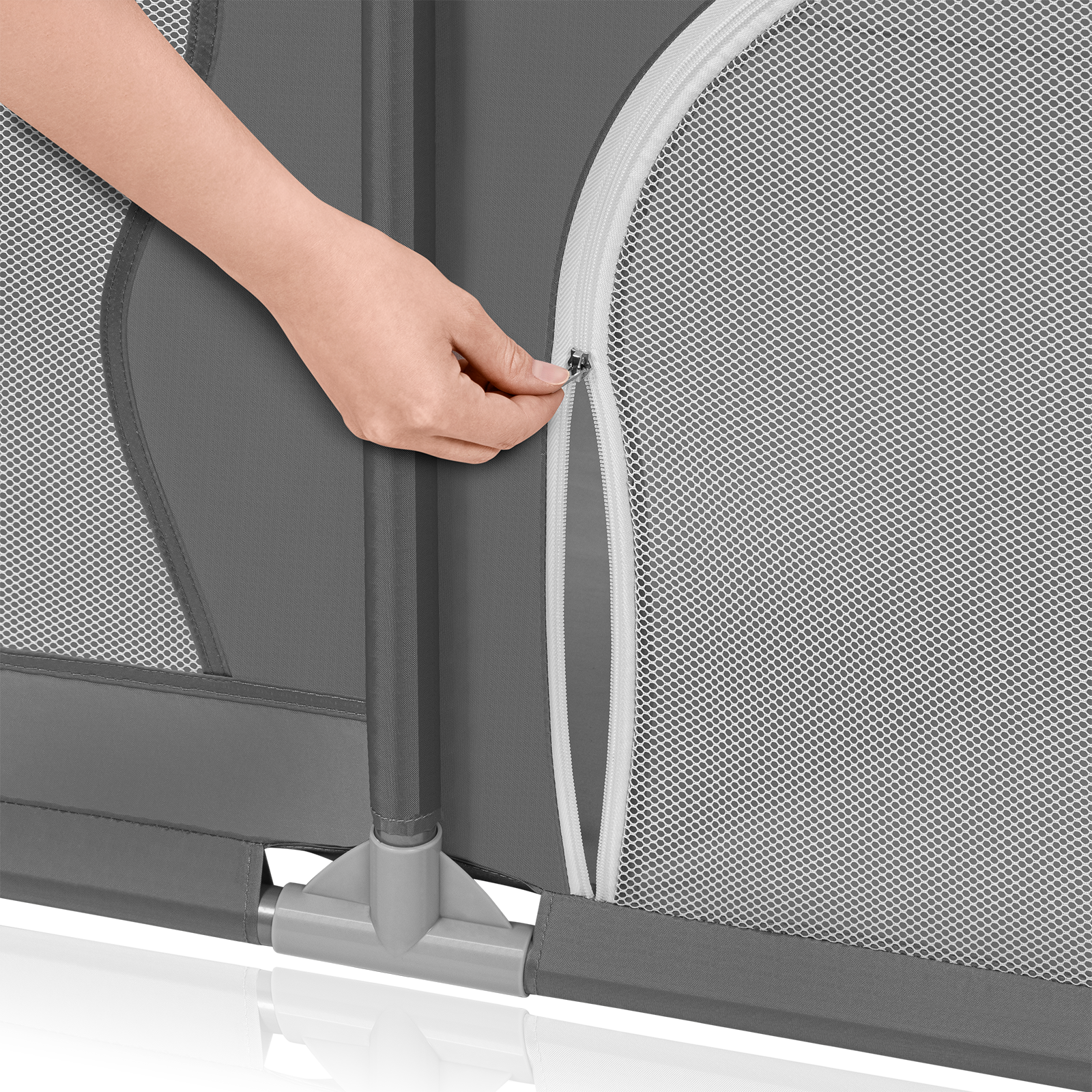 Манеж детский игровой большой Lionelo Willow Grey Concrete LO-WILLOW GREY CONCRETE - фото 3