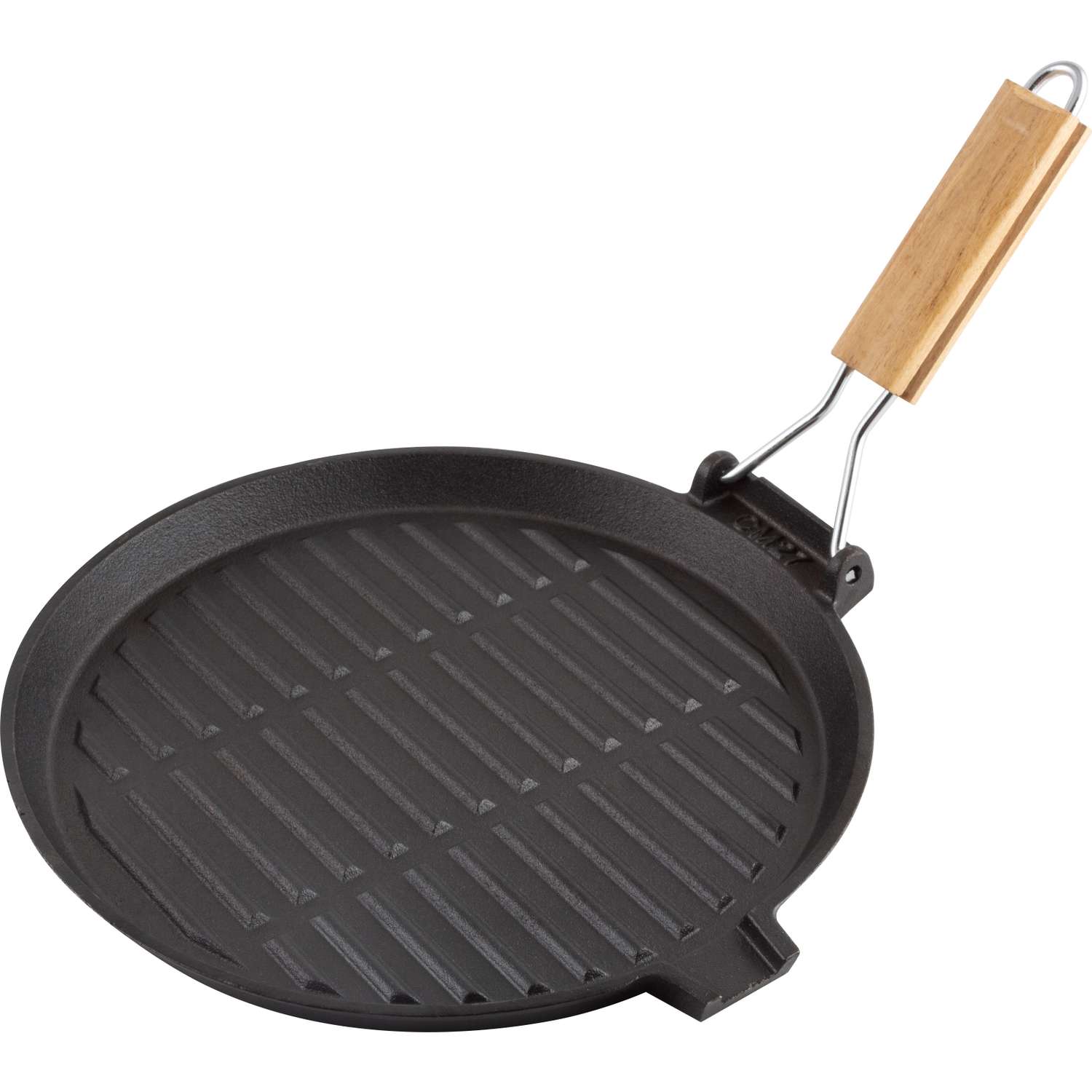 Сковорода-гриль Mallony чугунная 26 см - фото 2