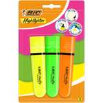Текстовыделители BIC 3 цв.