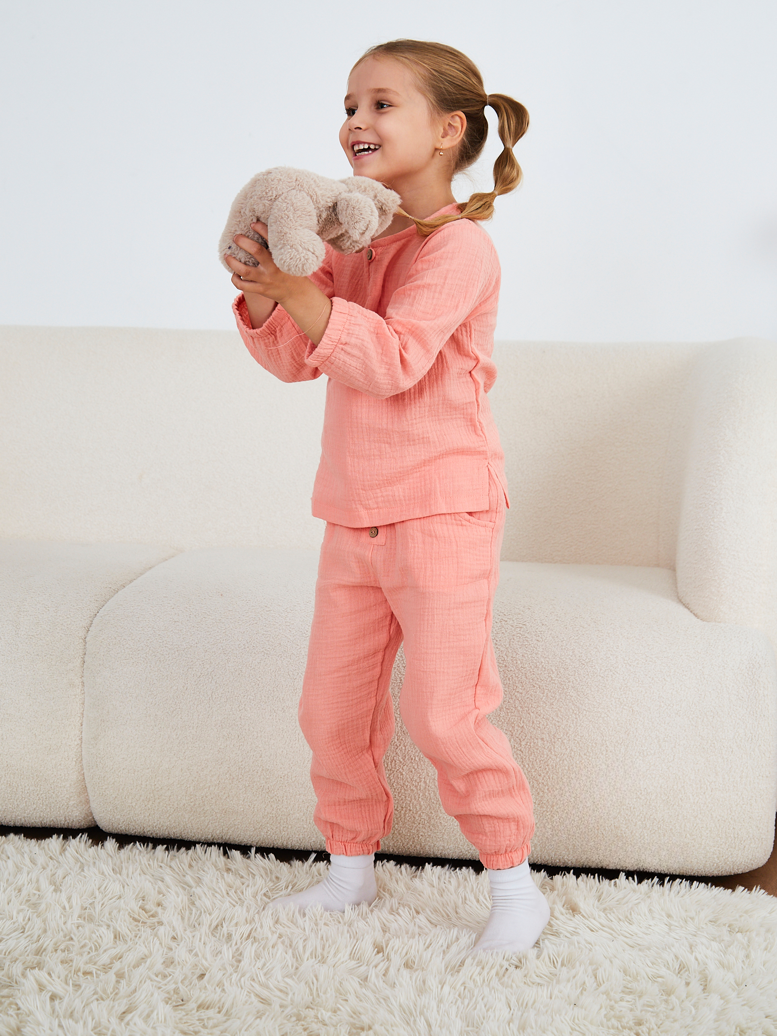 Костюм MOUN Костюм_муслин_персик - фото 18