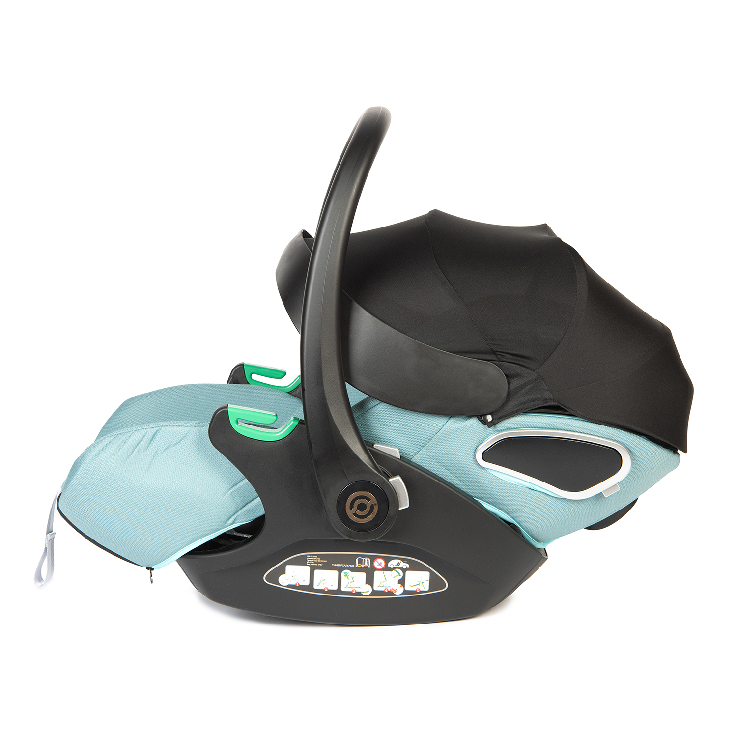 Автокресло Olsson B-Safe Mint 0+/1 (0-18 кг) зеленый - фото 13