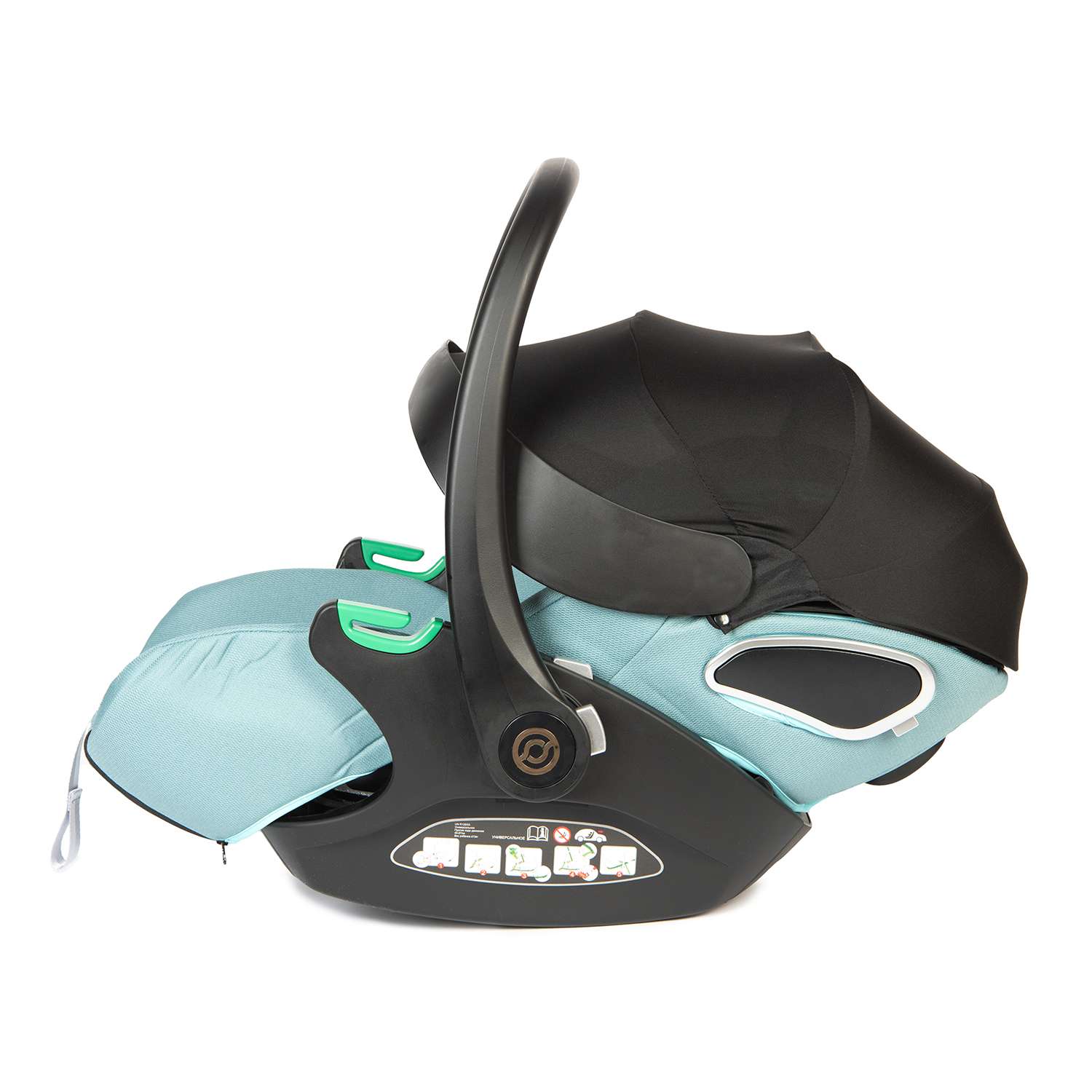 Автокресло Olsson B-Safe Mint 0+/1 (0-18 кг) зеленый - фото 13