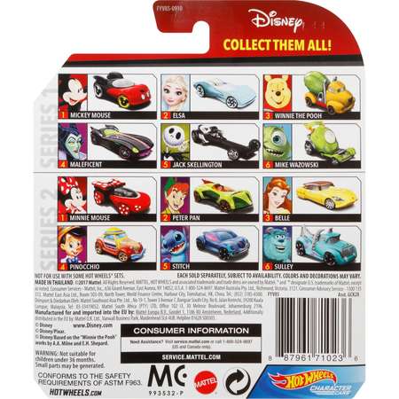 Автомобиль Hot Wheels Character cars Пиноккио